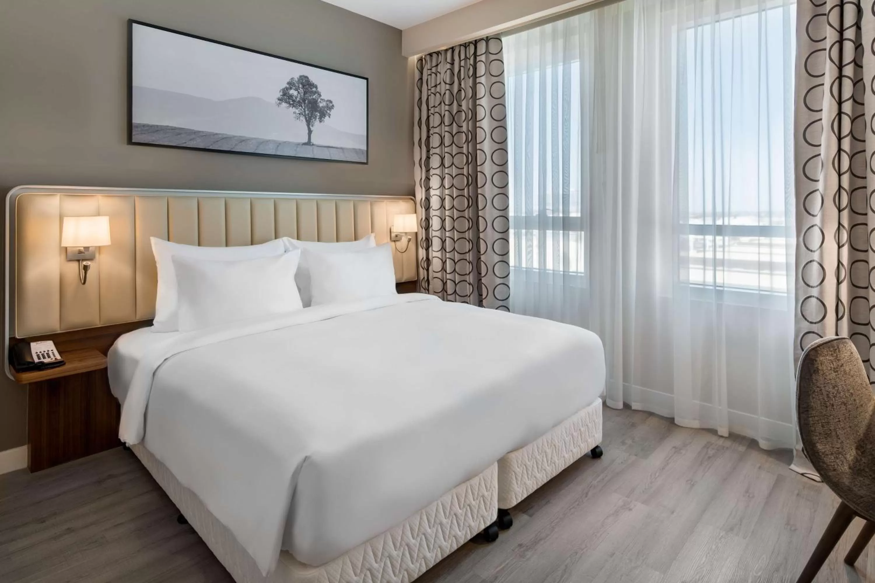 Photo of the whole room, Bed in Radisson Resort Ras Al Khaimah Marjan Island