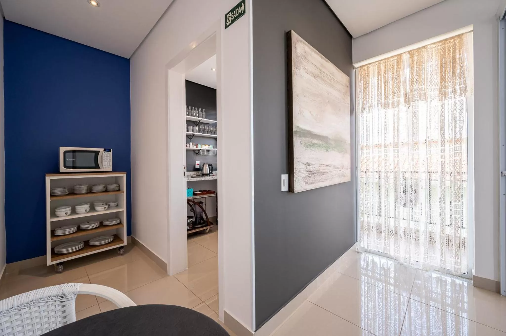 Communal kitchen in K1 RESIDENCE no Taquaral