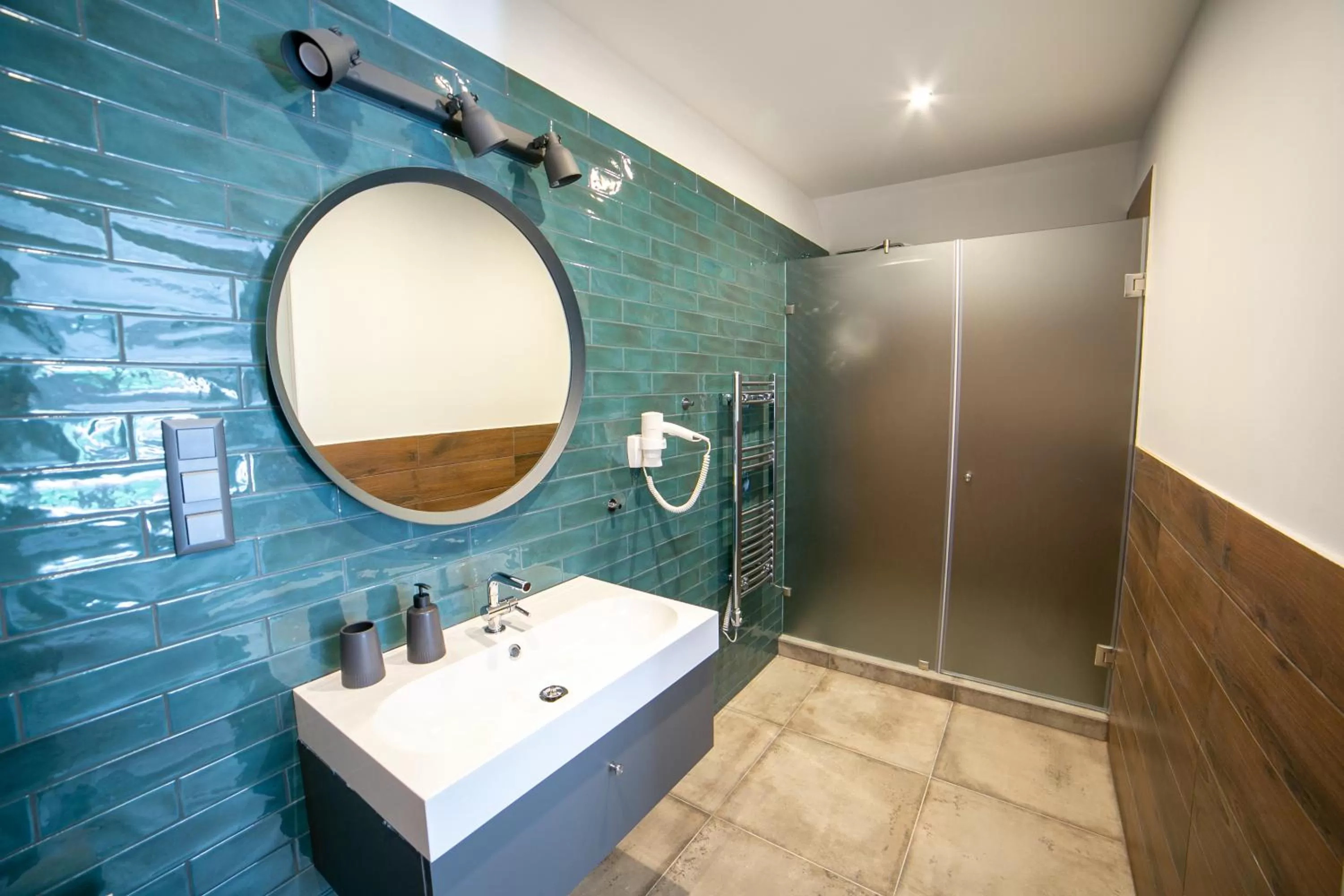 Bathroom in Hotel Gabriella