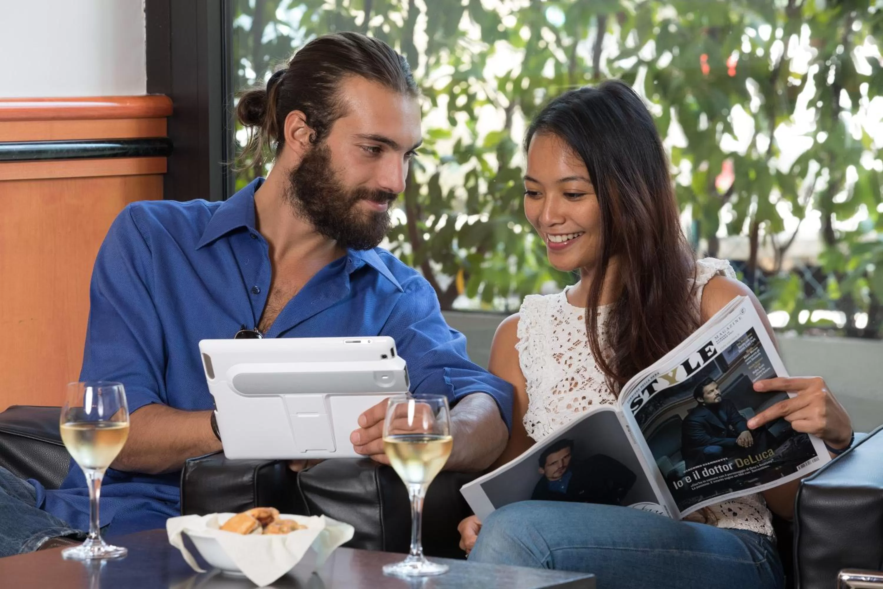 Lobby or reception in Best Western Hotel Tritone