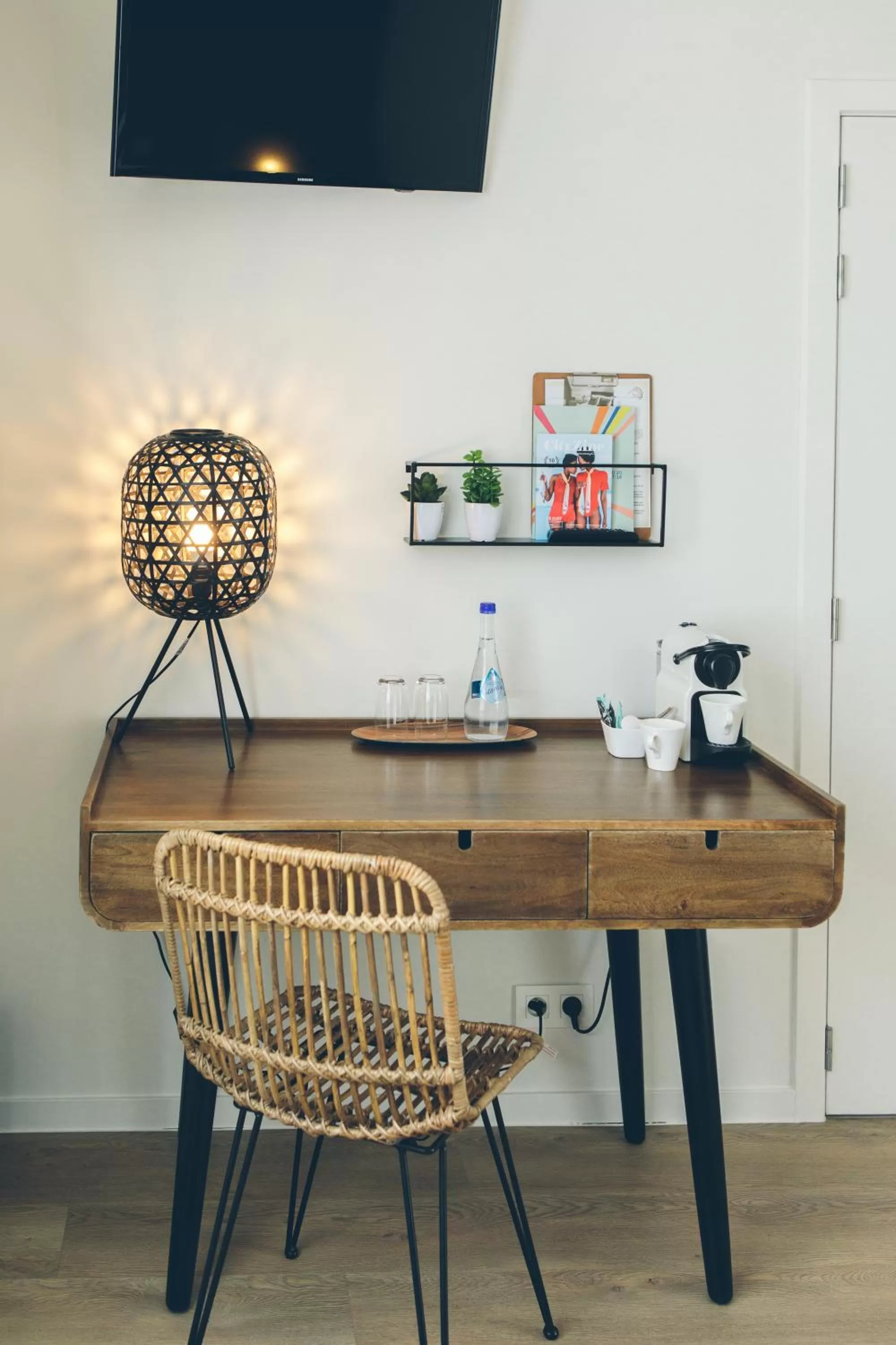 Decorative detail, TV/Entertainment Center in Hotel du Bassin