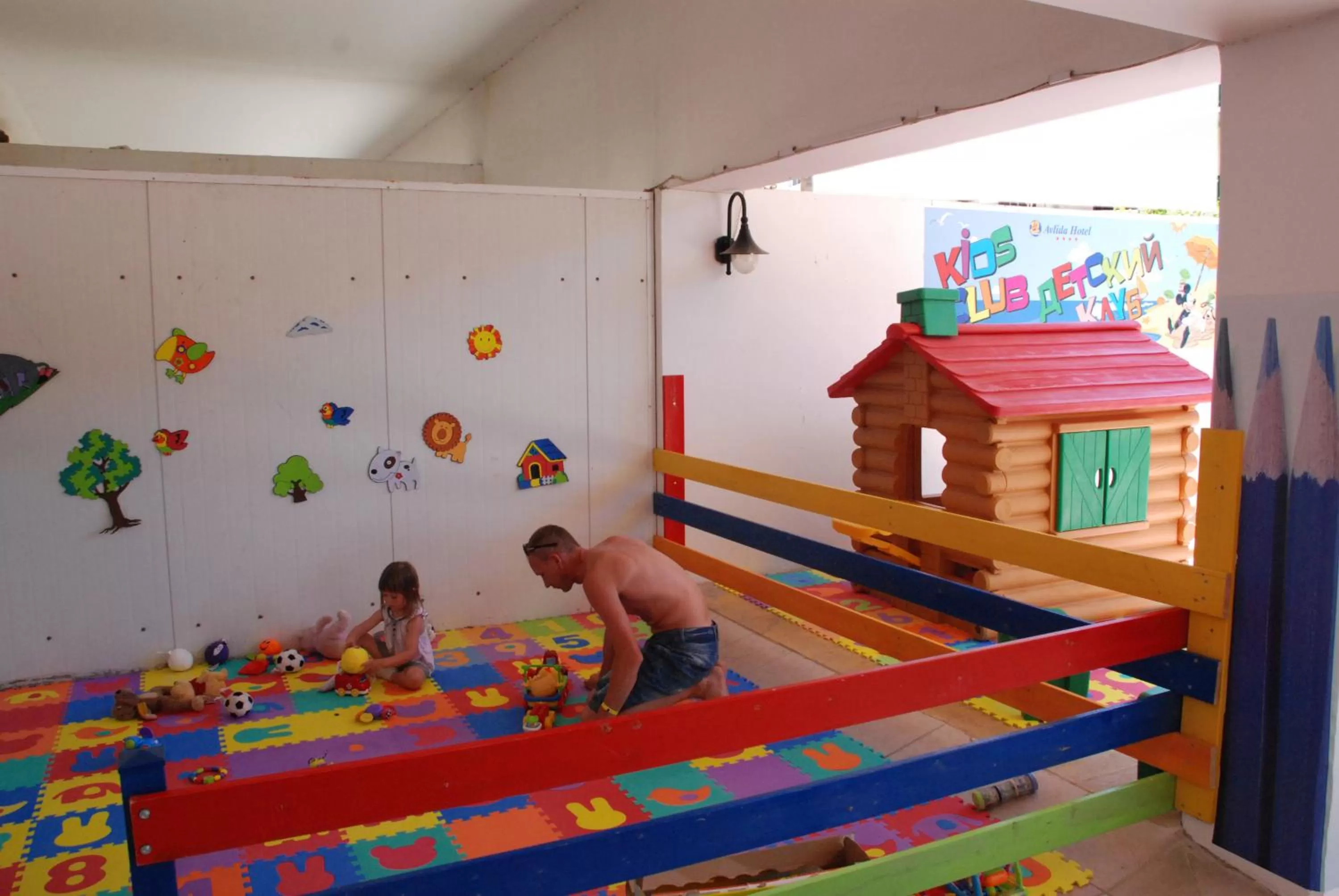 Kids's club in Avlida Hotel