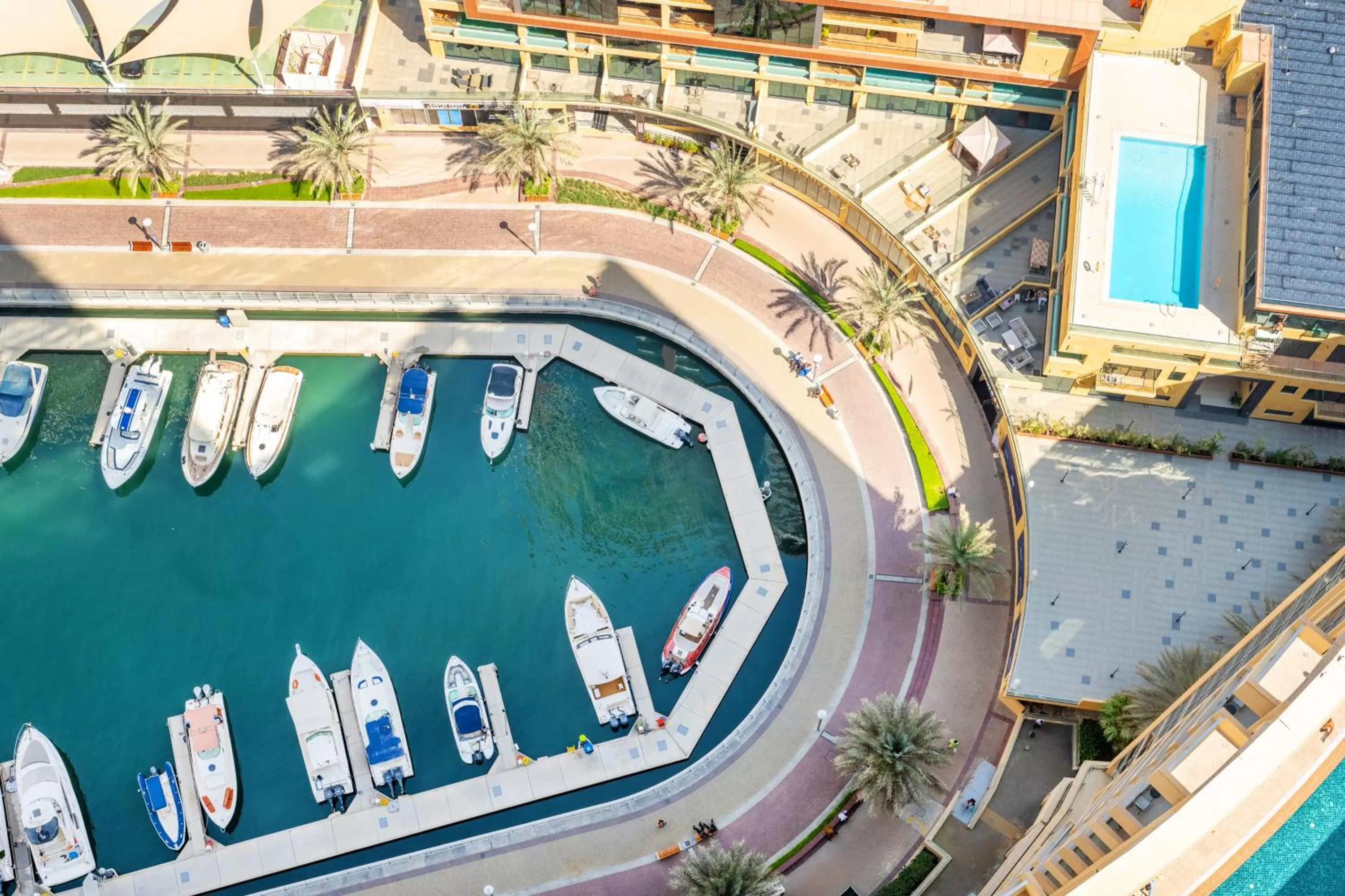 View (from property/room) in Emaar Residences Dubai Marina by Qstay - formerly Address Dubai Marina