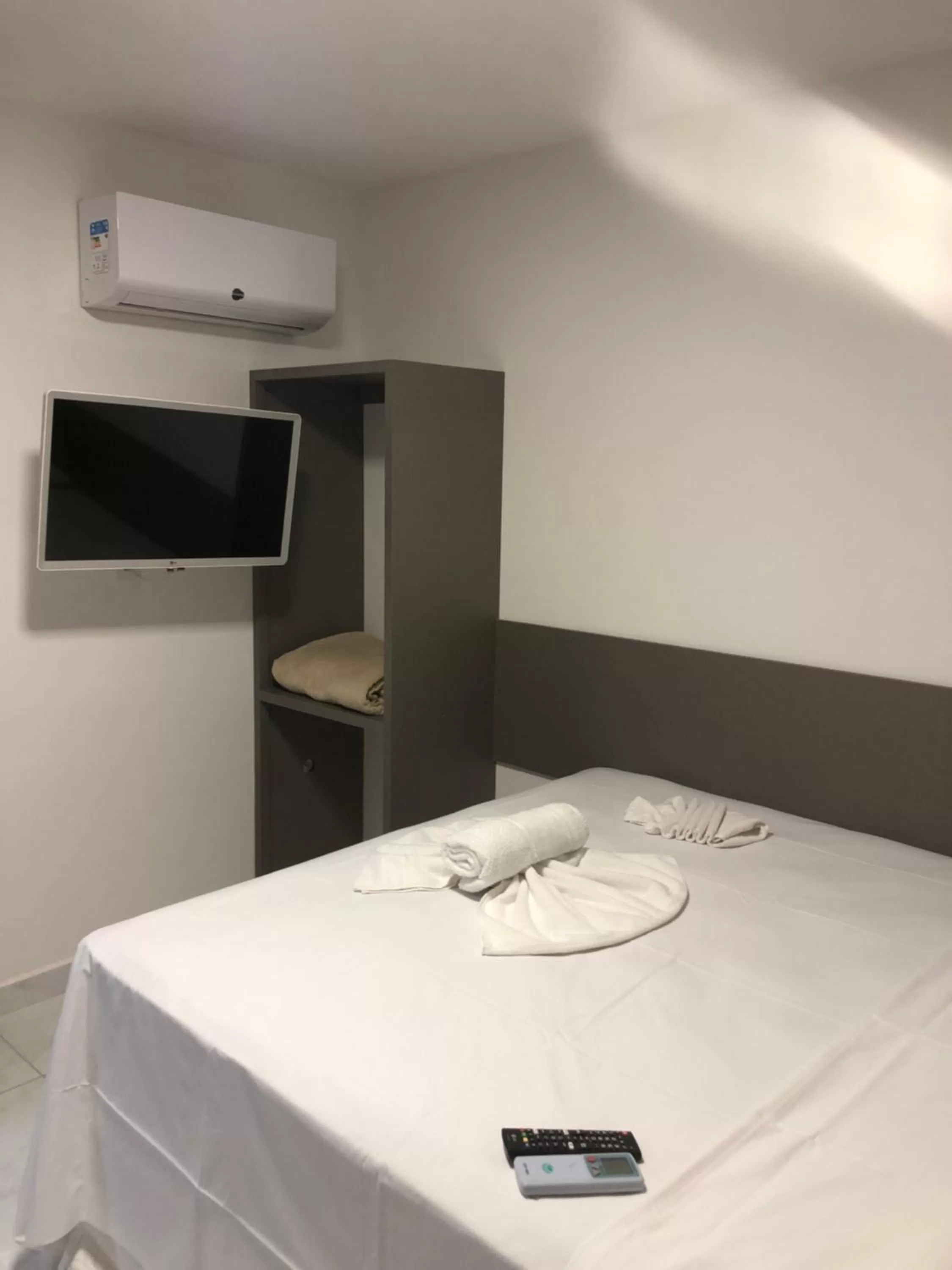 Bed in Pousada da Orla