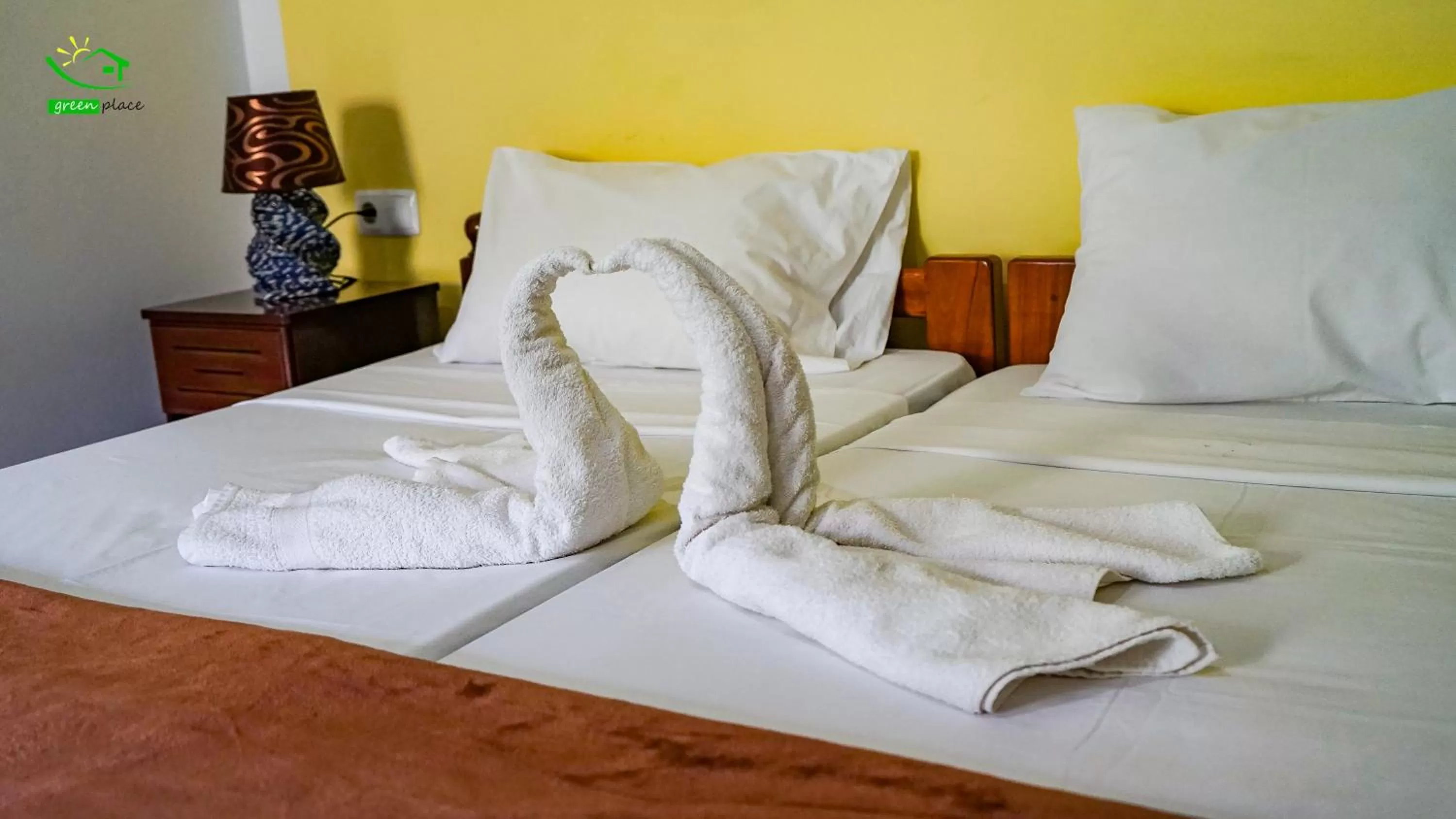 Bed in Pousada Green Place