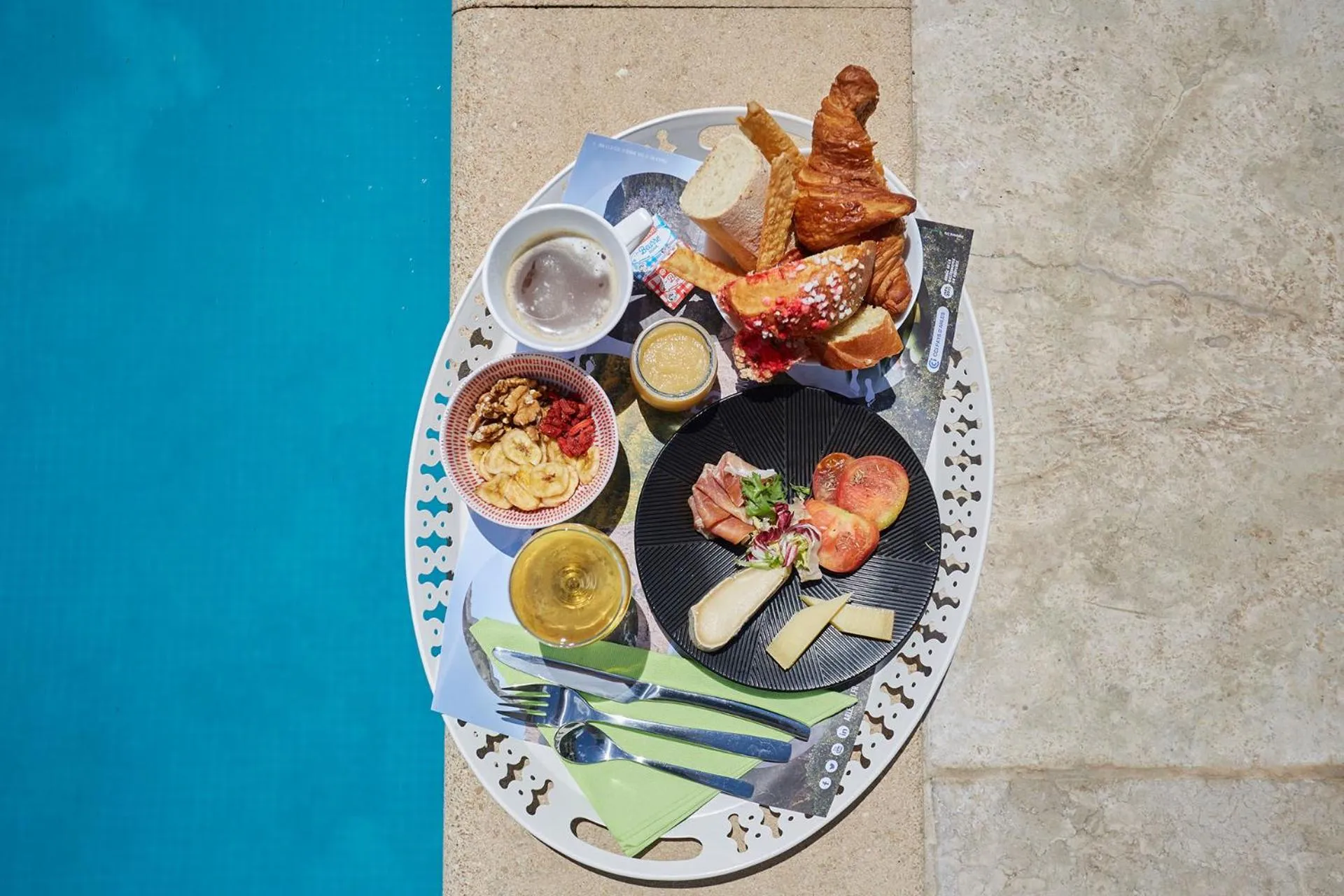 Breakfast in Logis Hôtel Le Rodin