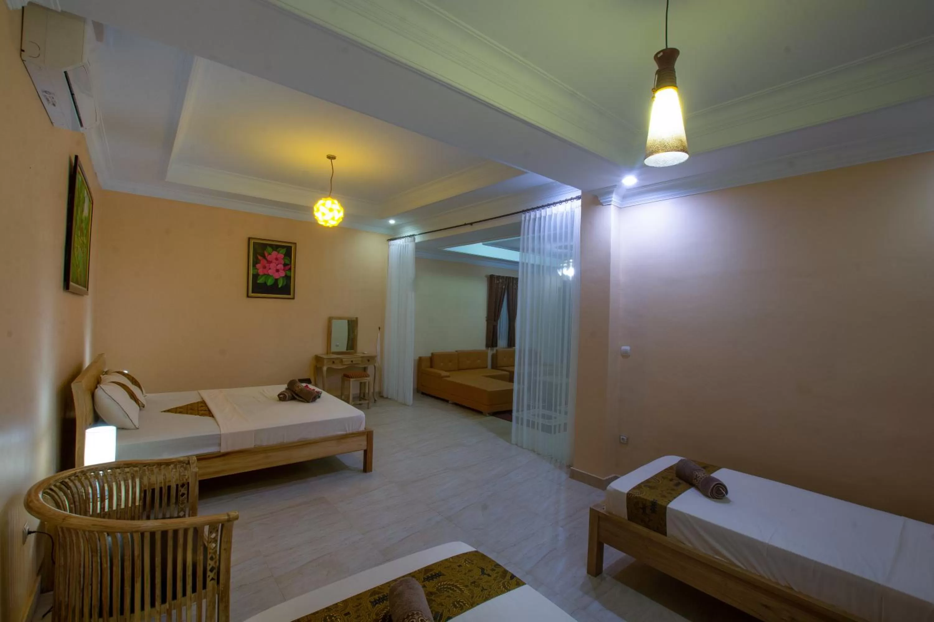 Photo of the whole room, Bed in Ada Waktu Homestay