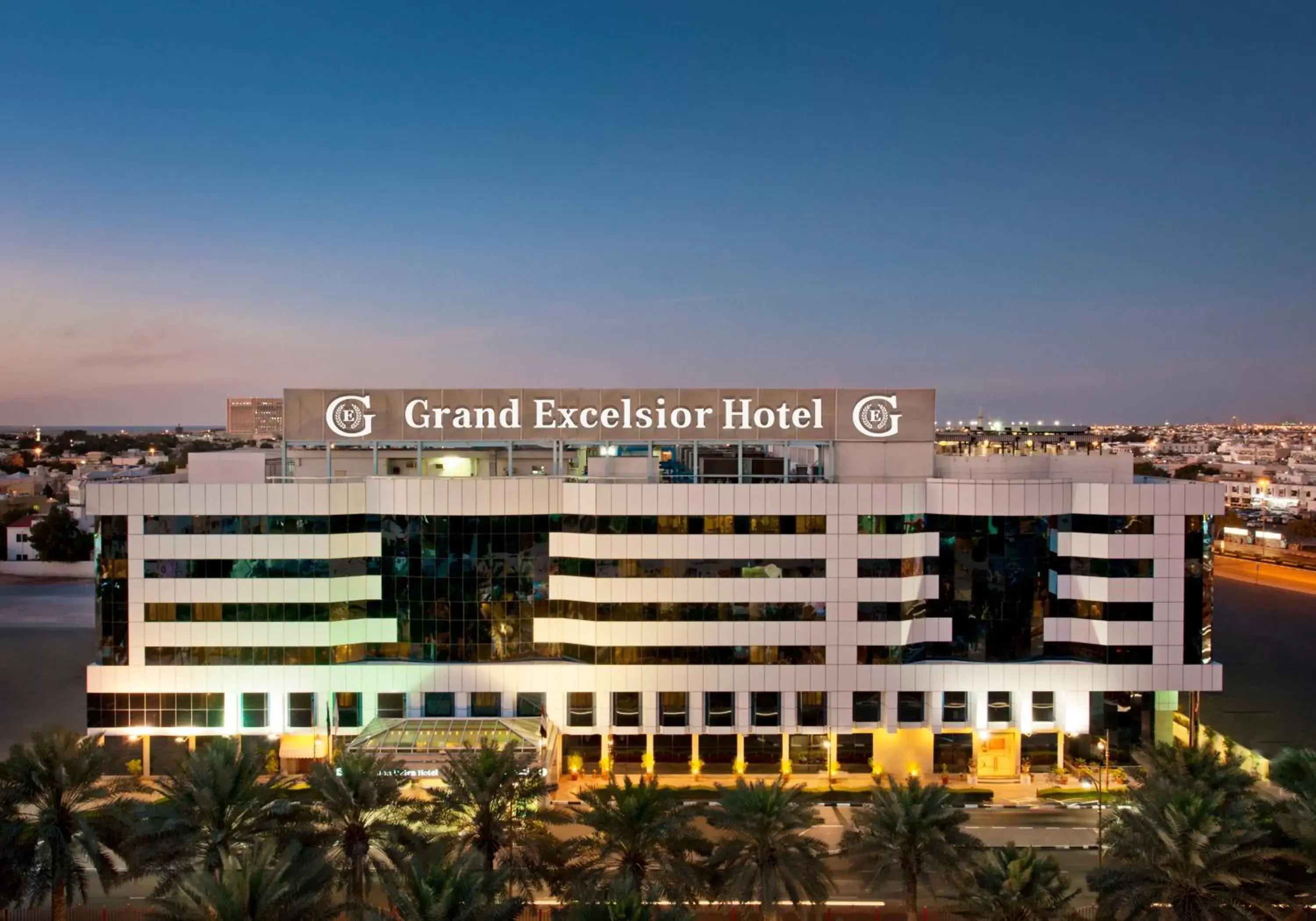 Property building in Grand Excelsior Hotel Deira Property building in Grand Excelsior Hotel Deira