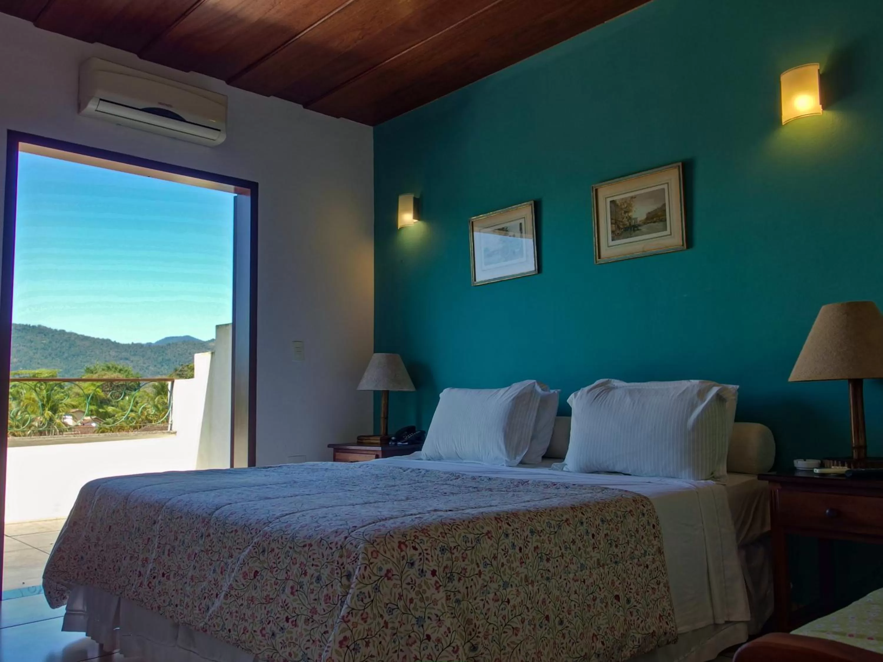 Bed in Pousada Solar D Alcina