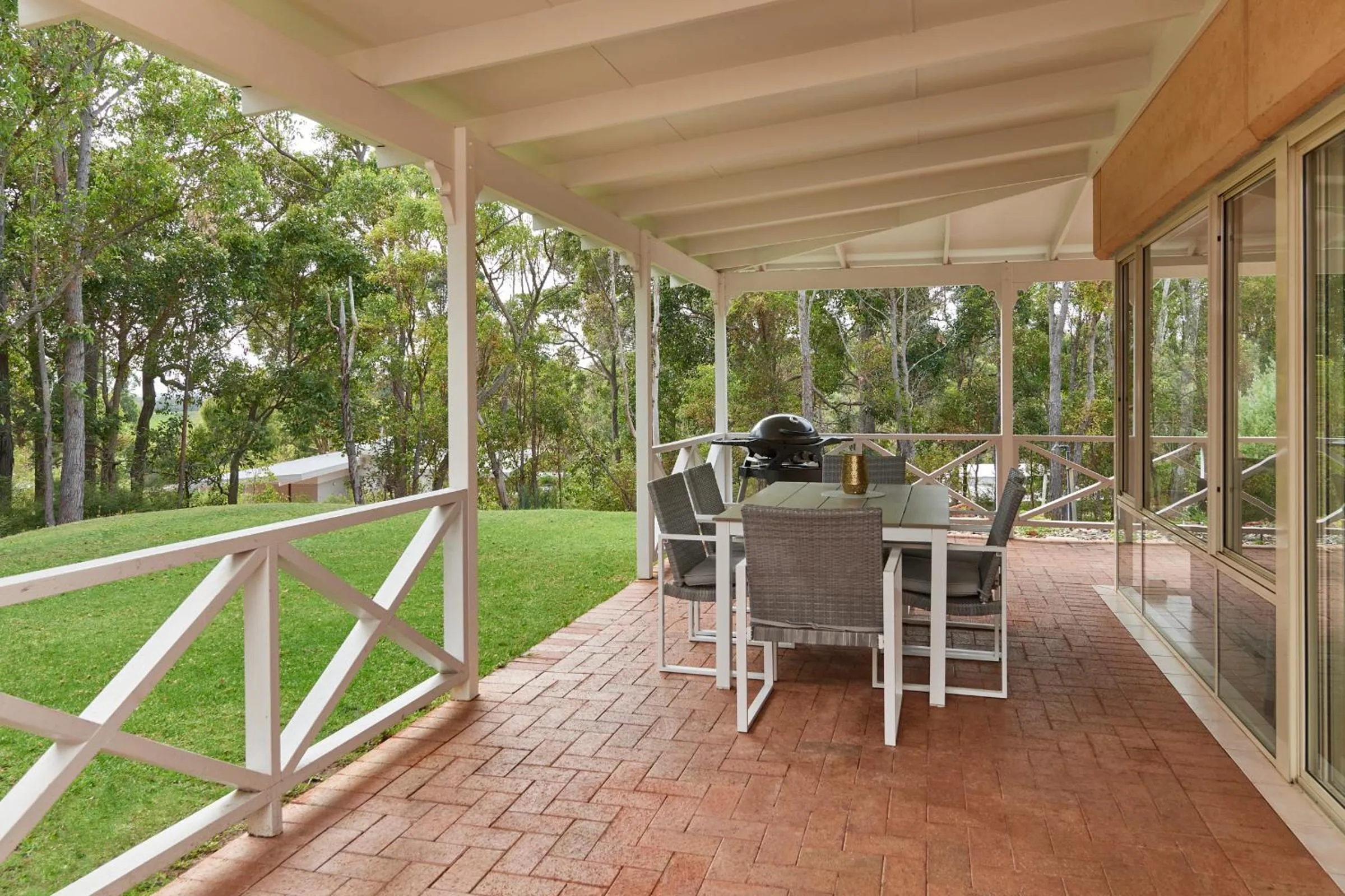 Balcony/Terrace in Eight Willows Retreat