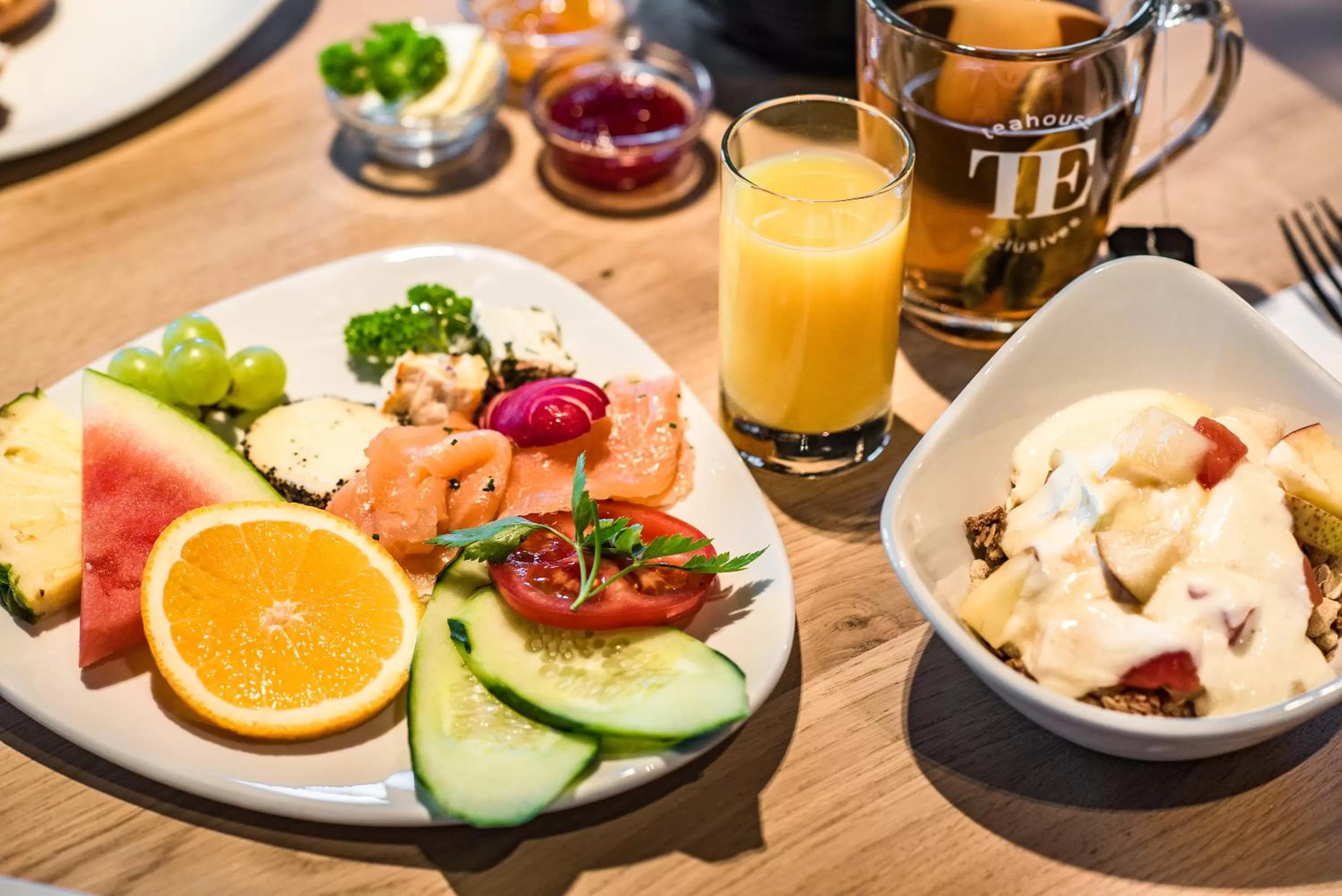 Breakfast in Strandhotel Luv