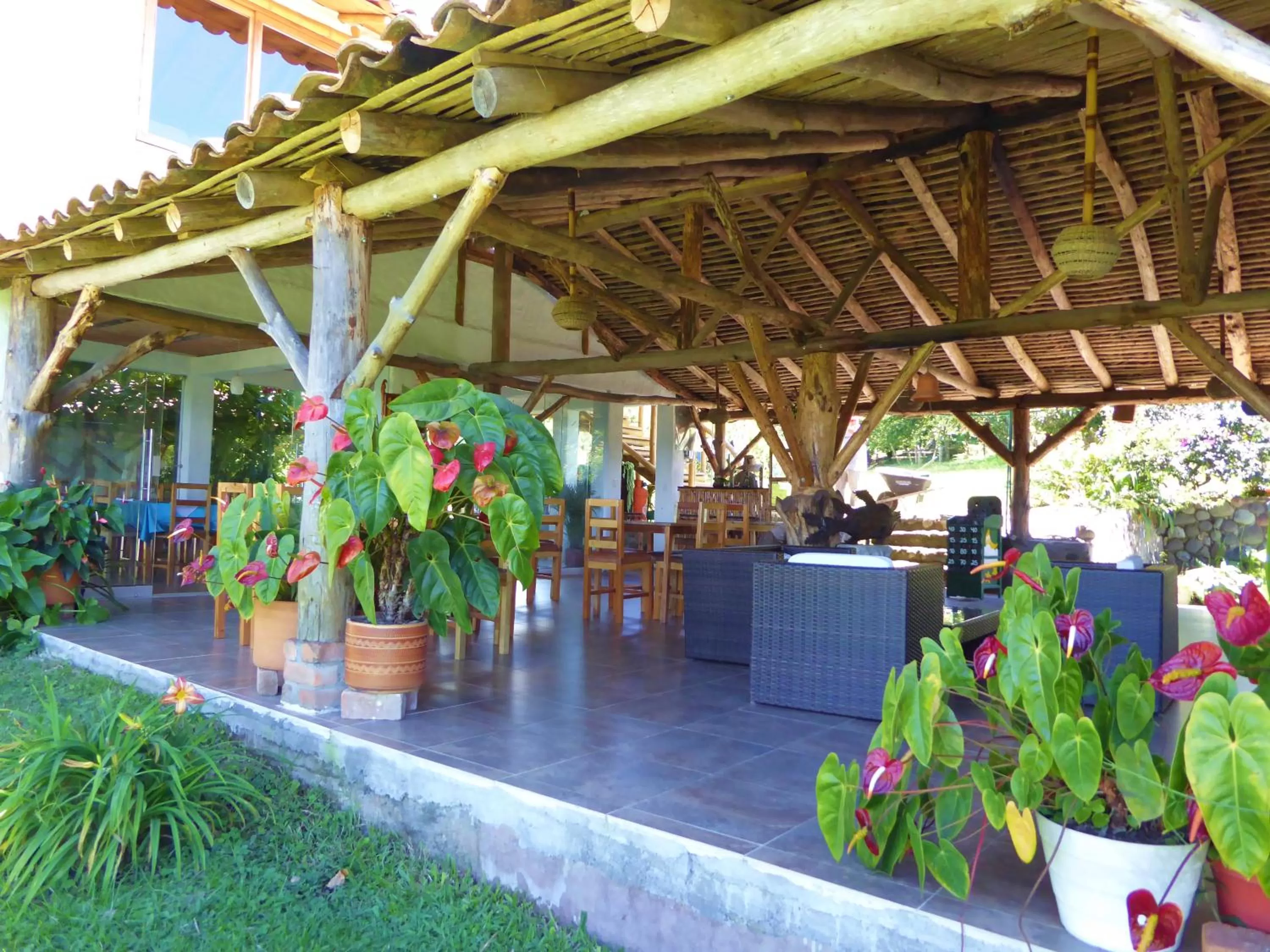 Restaurant/places to eat, Patio/Outdoor Area in Finca El Cielo