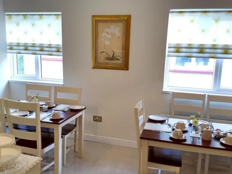 Dining area in The Vee Guest Accommodation