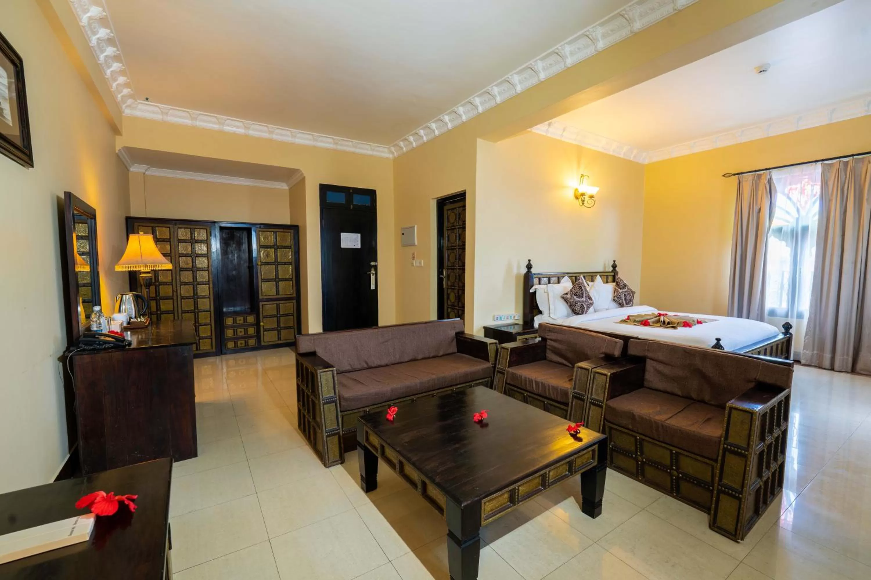 TV and multimedia, Bed in Golden Tulip Stone Town Boutique