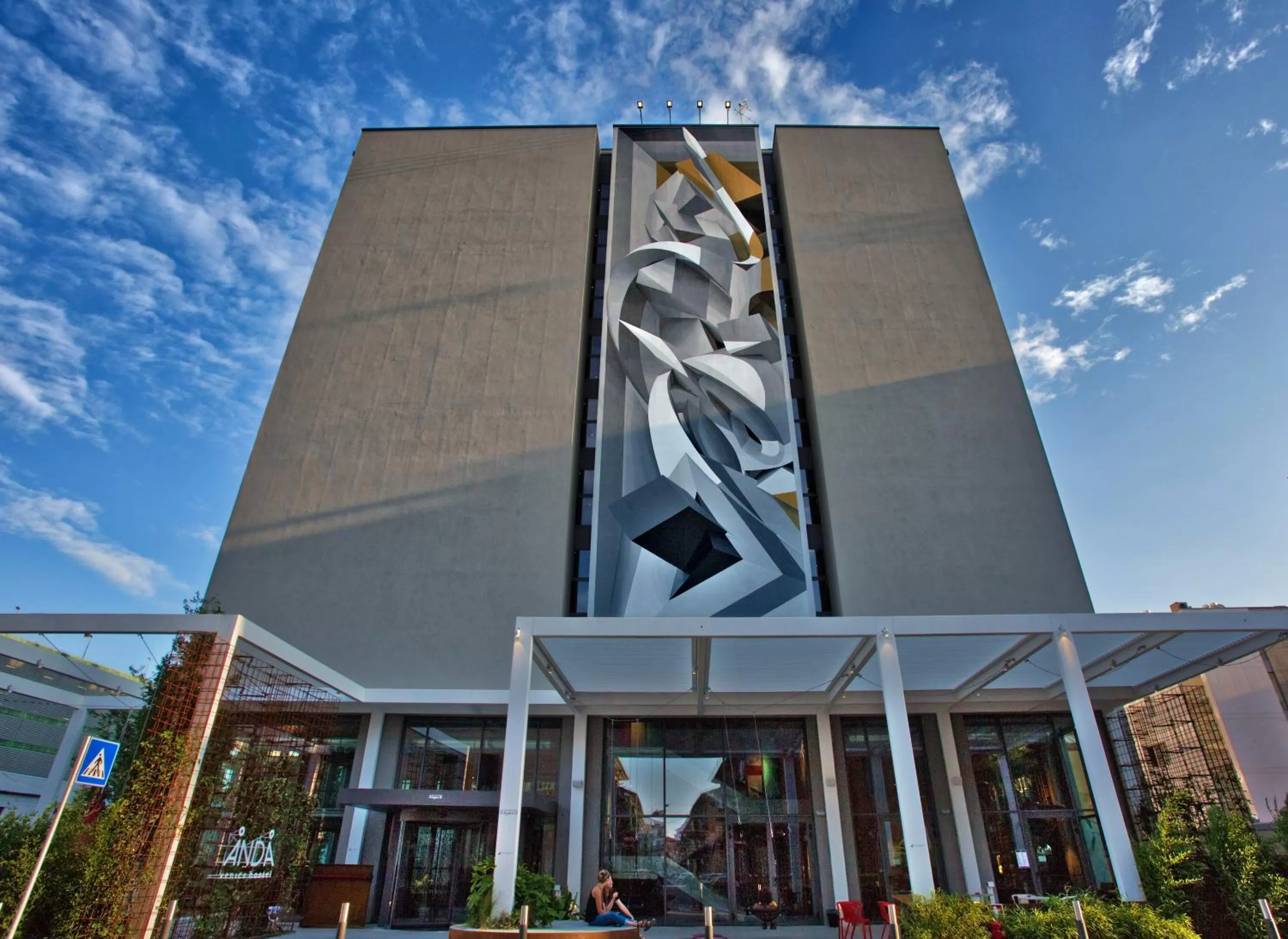 Property building in Anda Venice Hostel