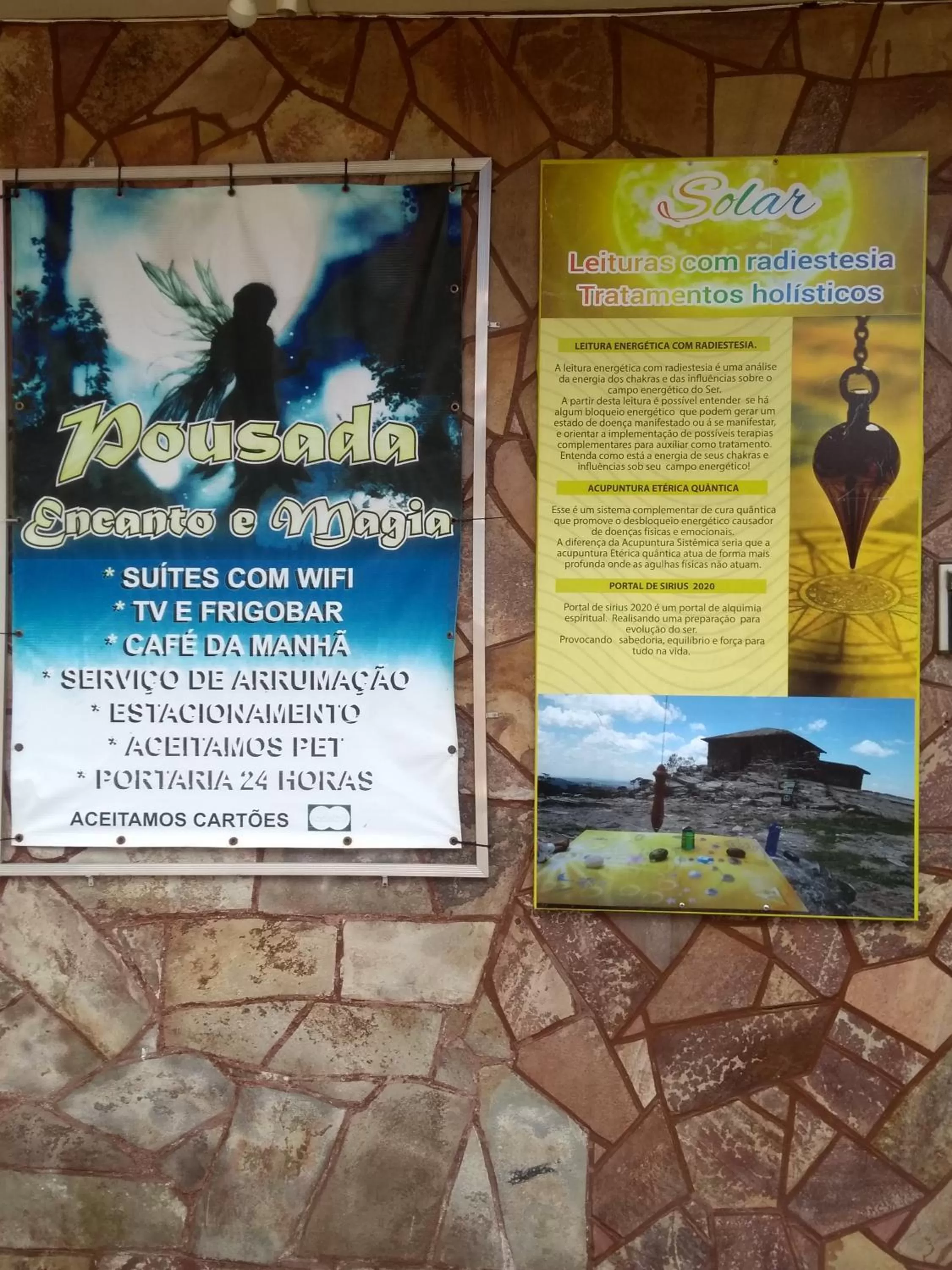 Property building in Pousada Encanto e Magia