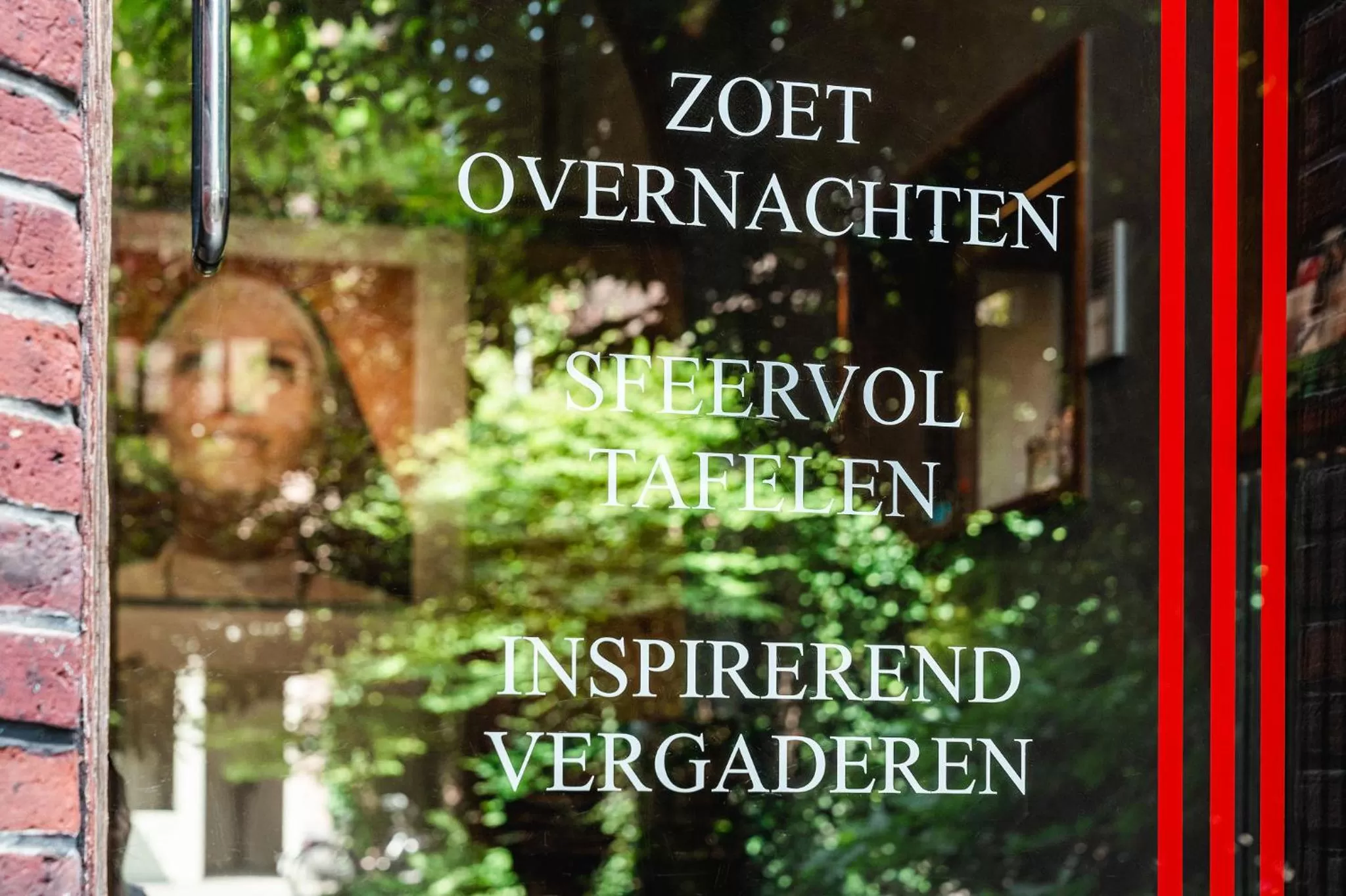 Facade/entrance, Logo/Certificate/Sign/Award in Guesthouse PoortAckere