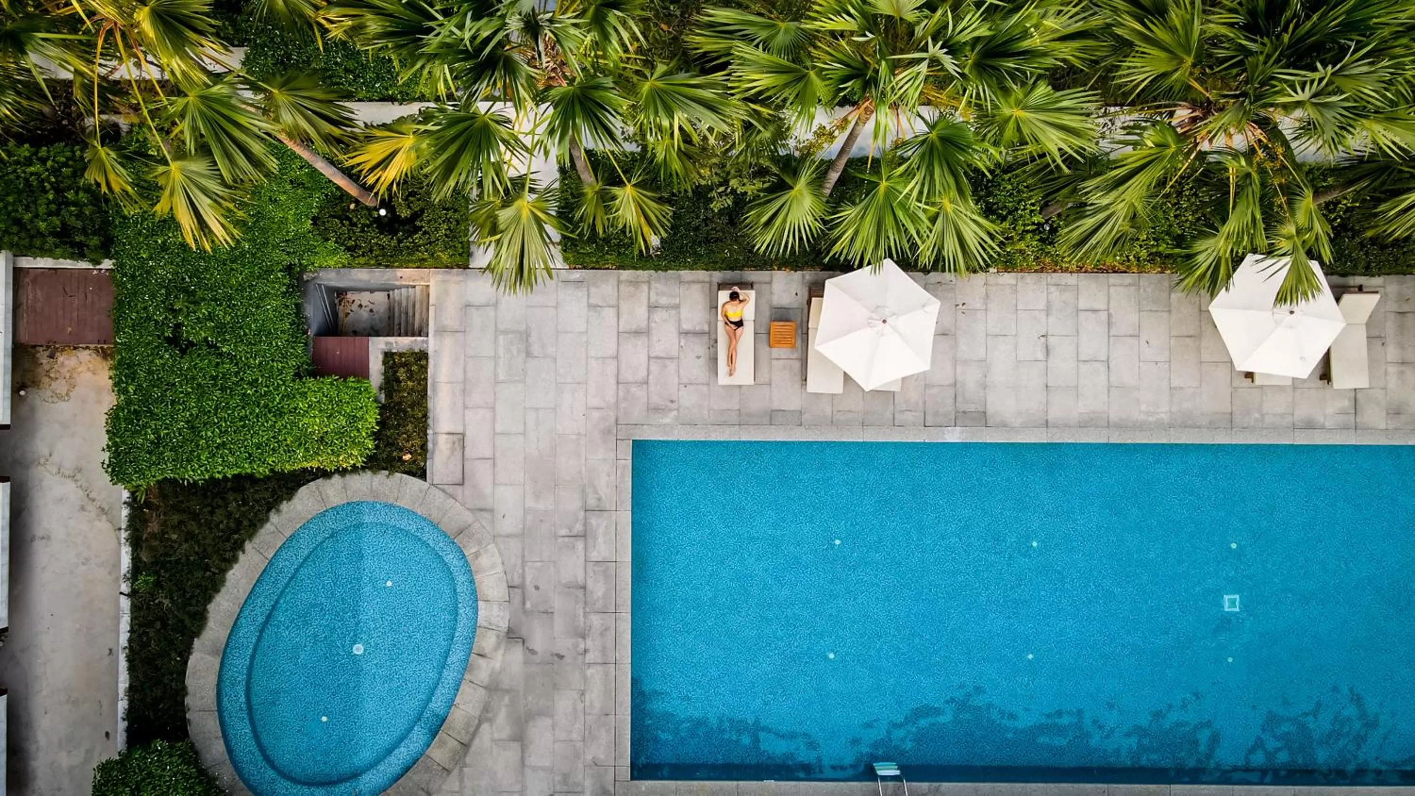 Swimming pool in The Idle Hotel and Residence