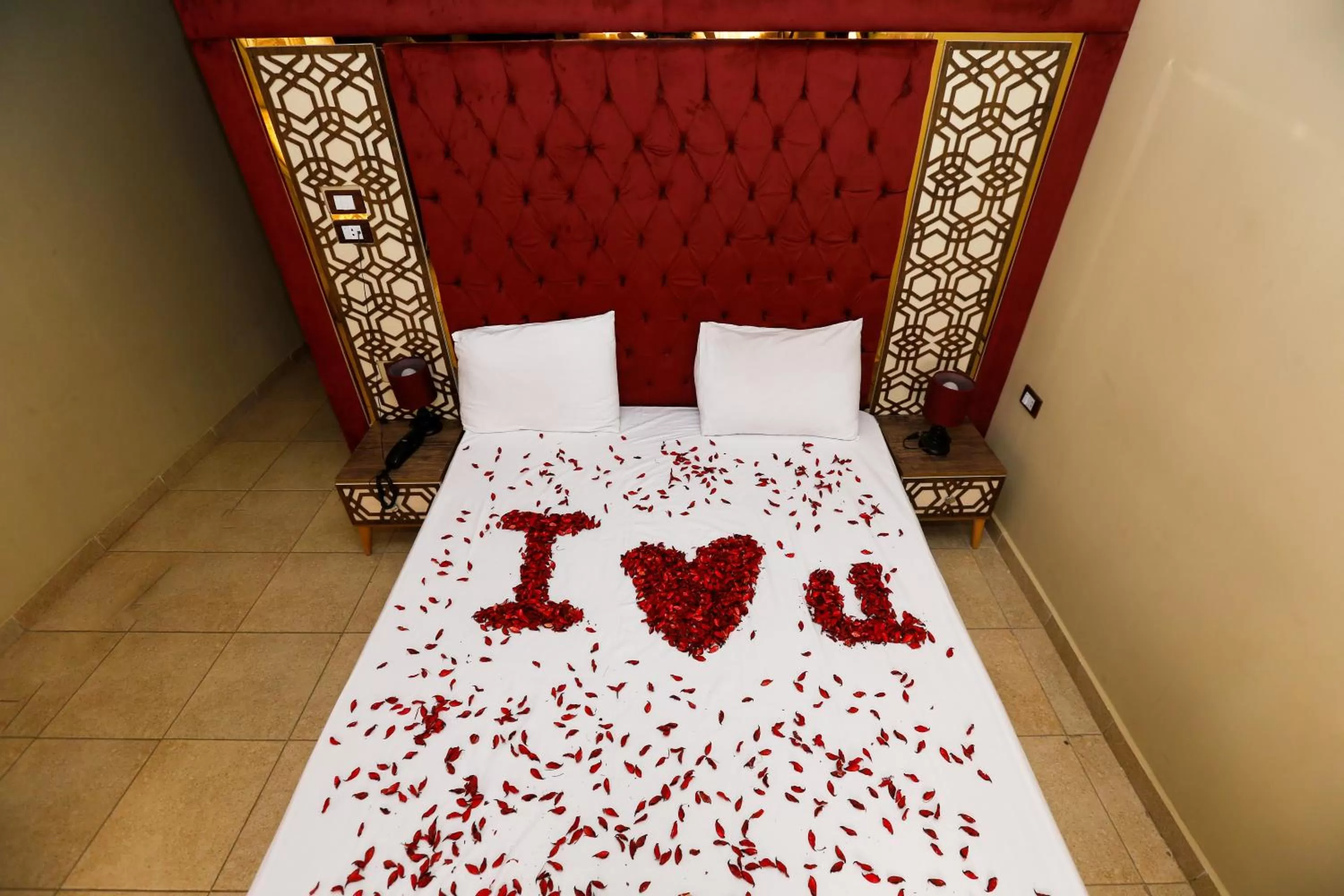 Bed in King Cheops Inn - Pyramid View