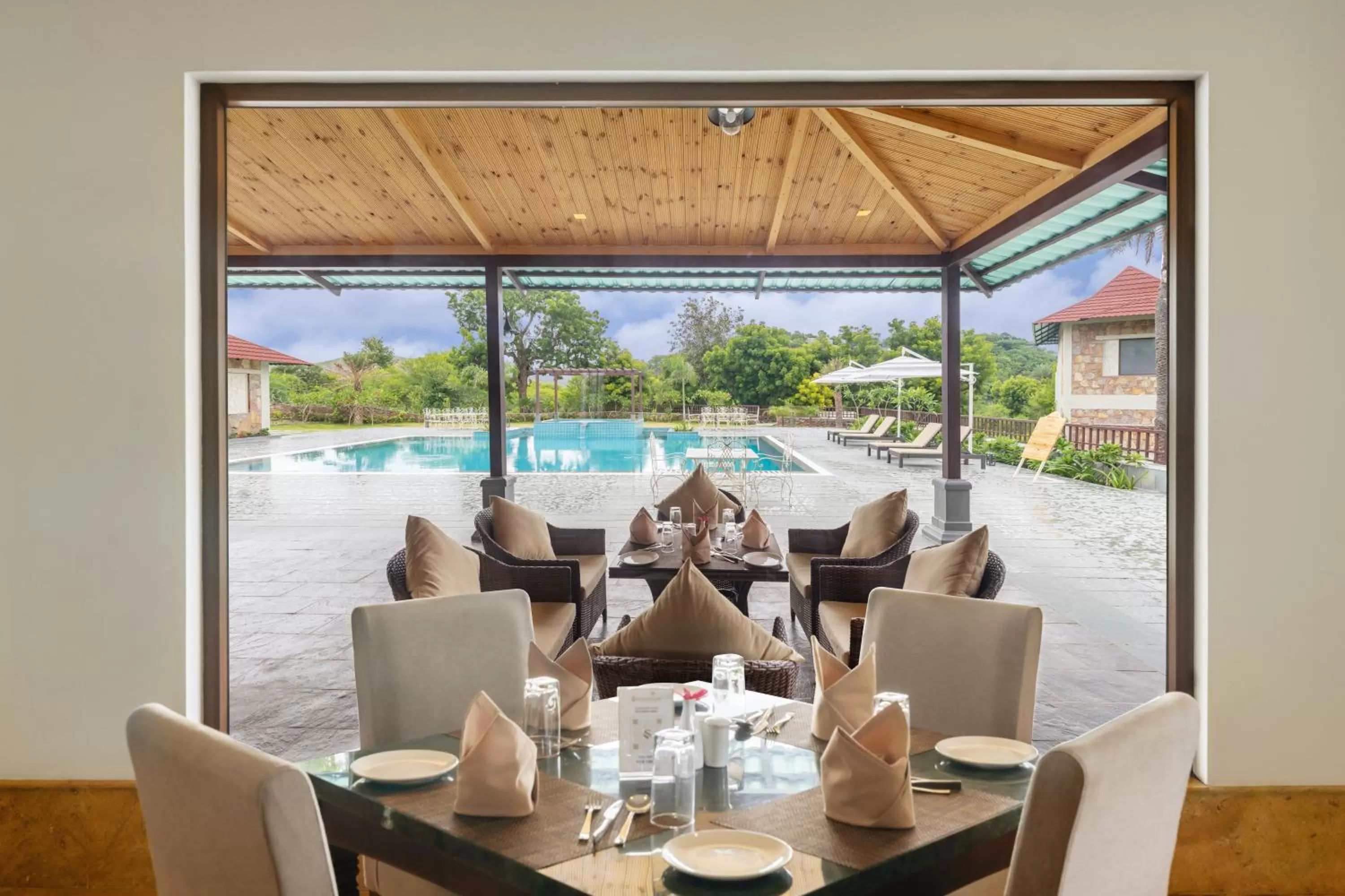 Property building in Sarasiruham Resort - Private Pool Villa in Udaipur