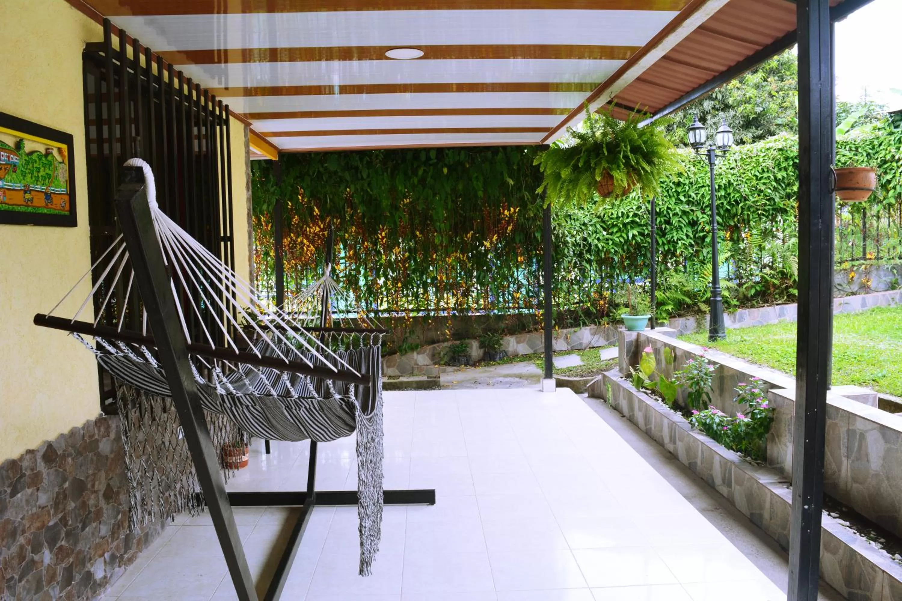 Natural landscape, Balcony/Terrace in Hotel Casa campestre HH