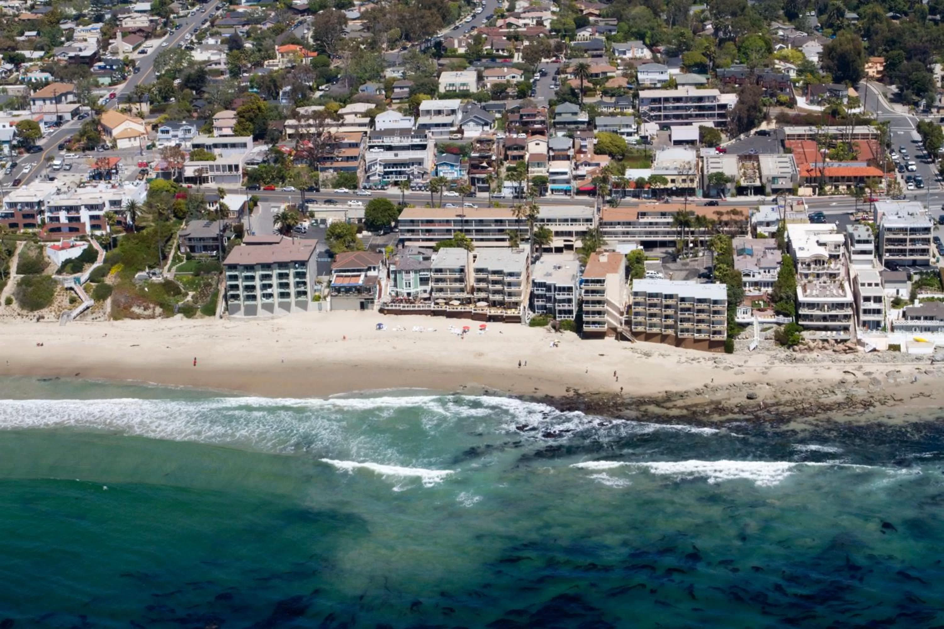 Day, Bird's-eye View in Pacific Edge Hotel on Laguna Beach