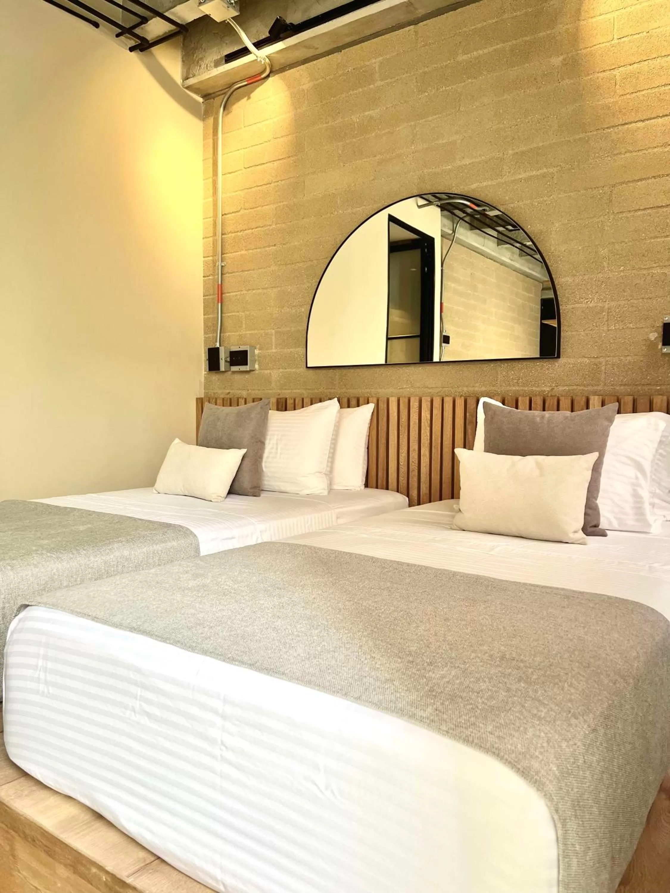 Bed in Beminimal Hotel