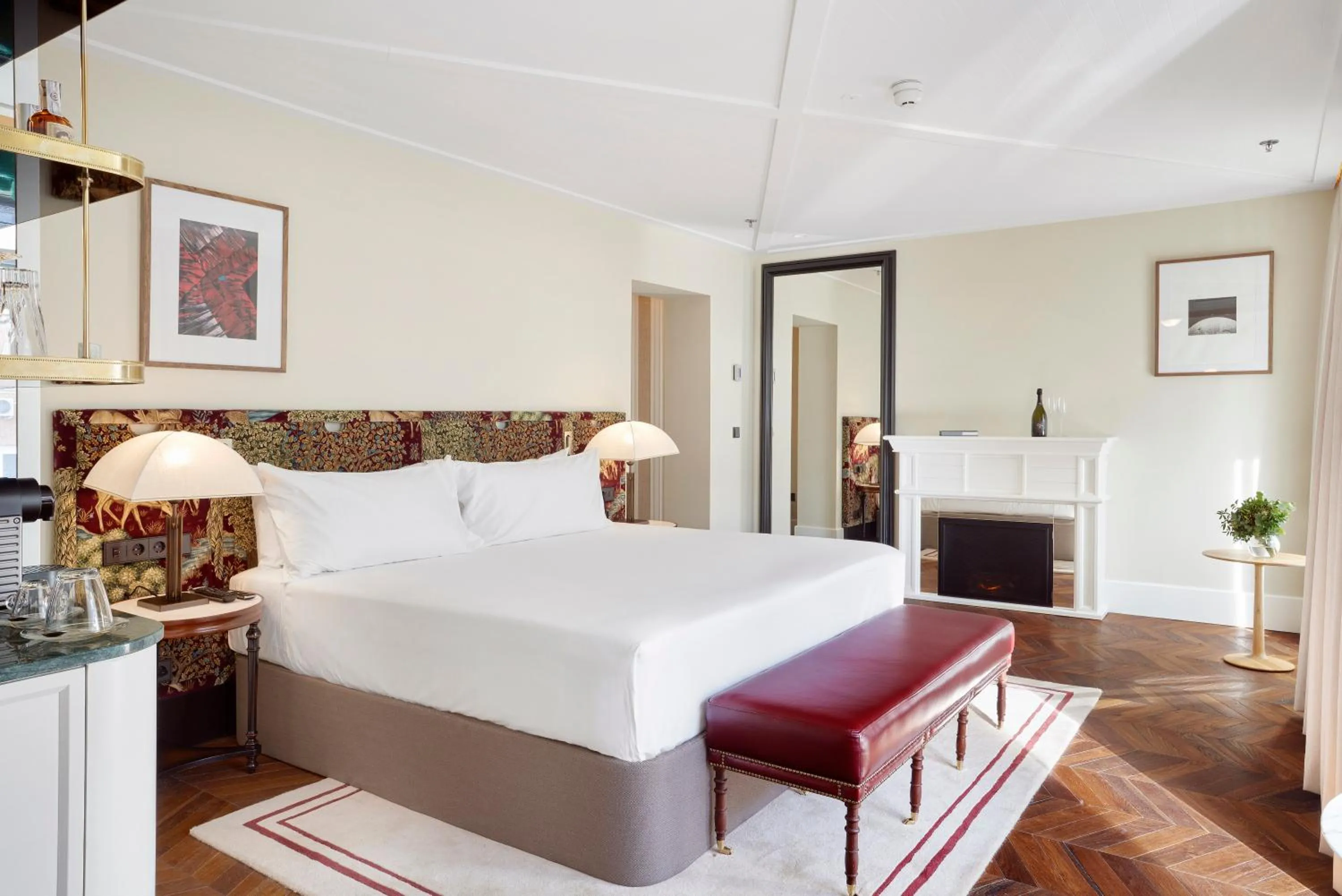 Bed in BLESS Hotel Madrid - The Leading Hotels of the World