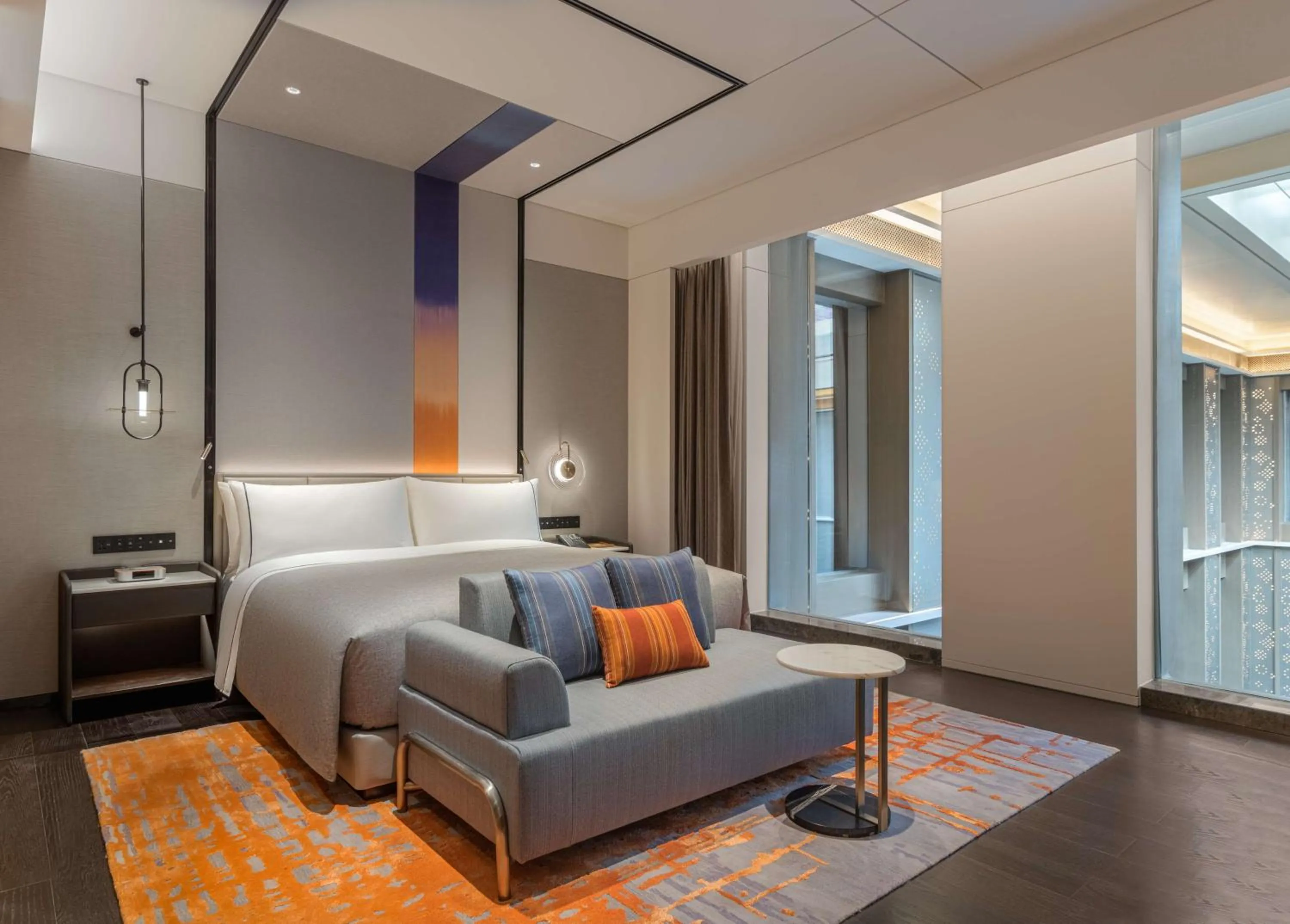 Property building, Bed in Canopy by Hilton Xi'an Qujiang