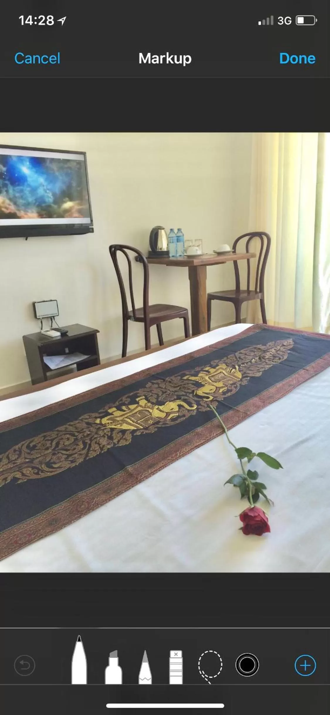 Bed in Kandy Supreme Hotel