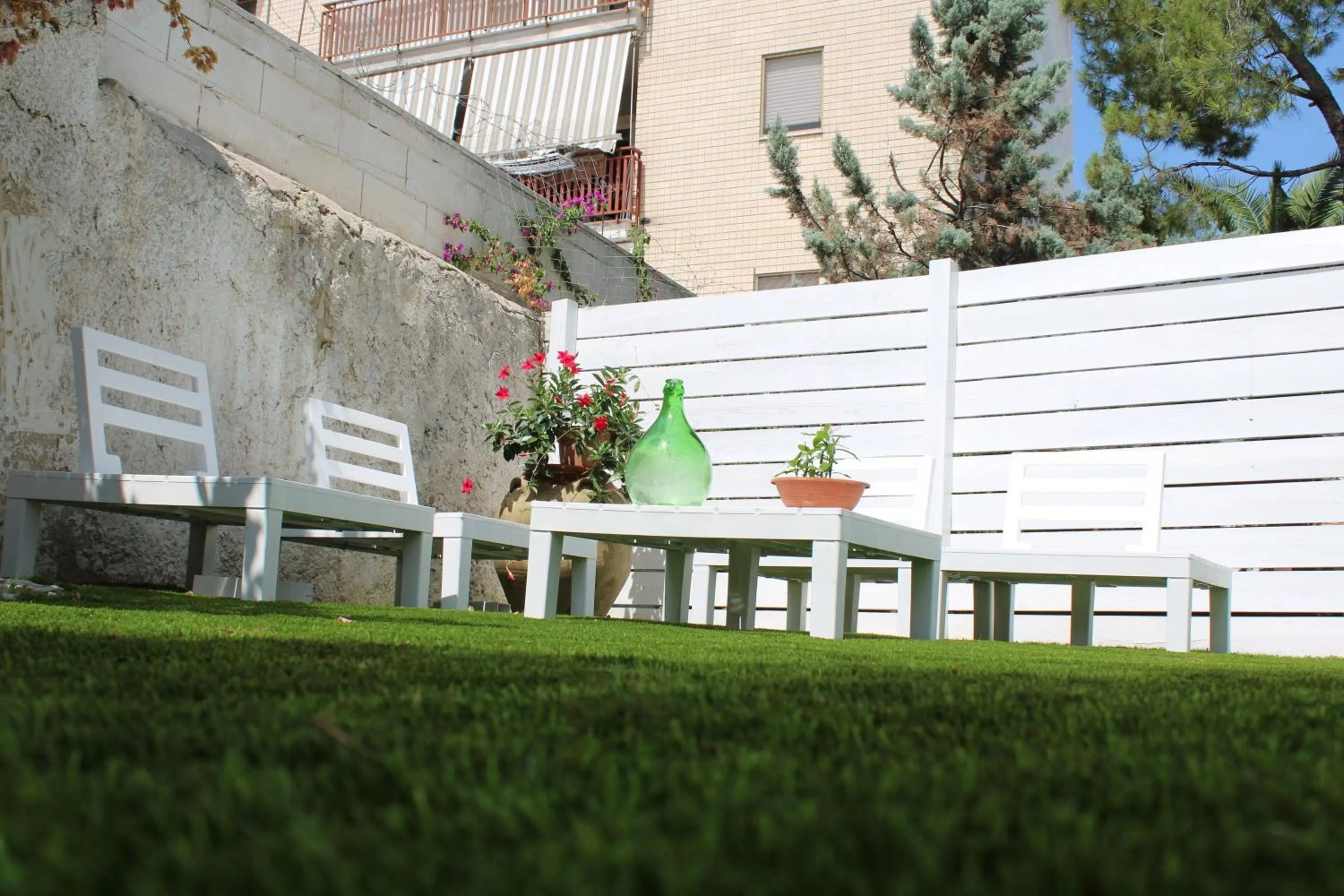 Garden in B&B Vecchia Suppenna