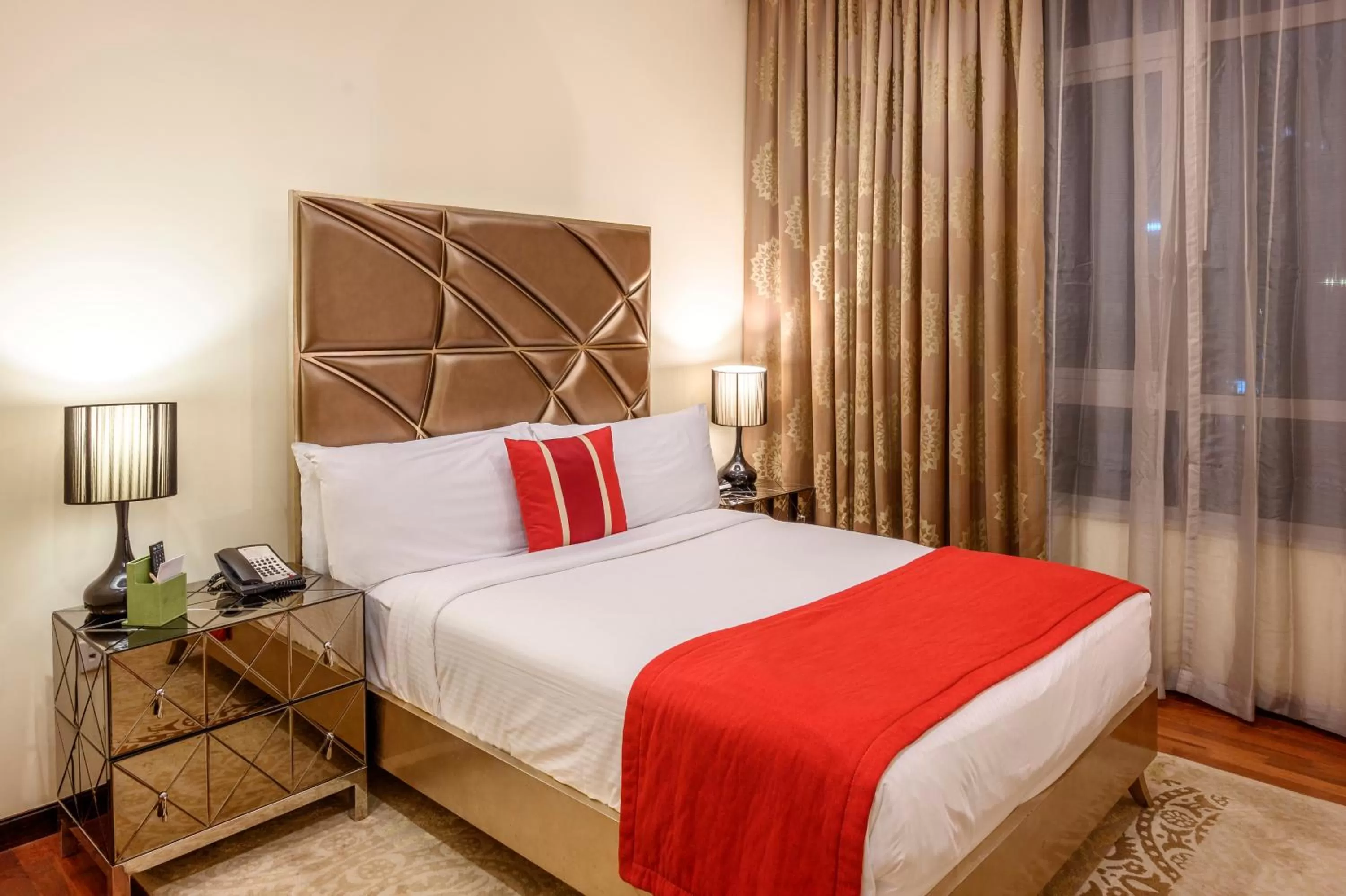 Bed in Ramada by Wyndham Downtown Dubai