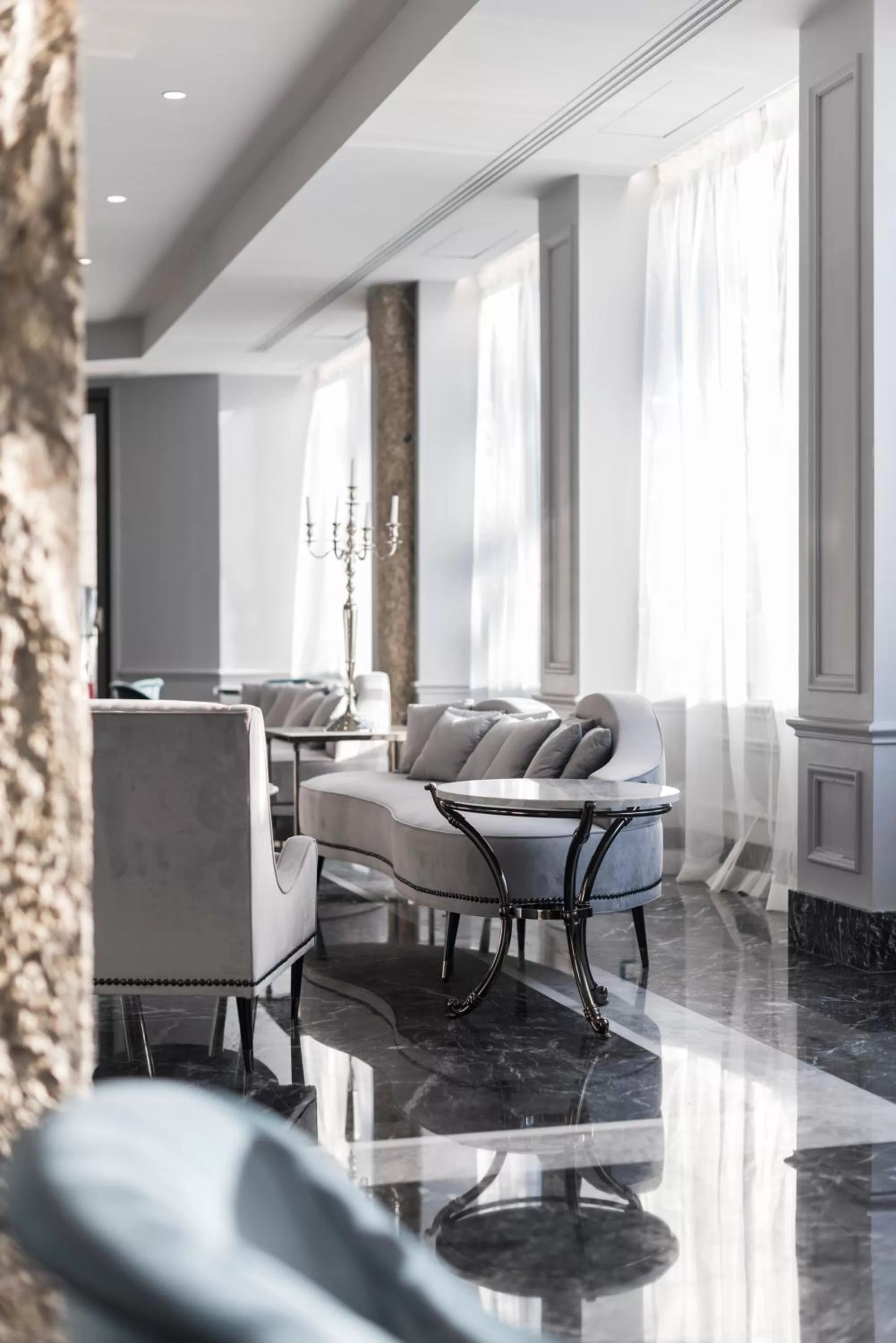 Lobby or reception in Boscolo Lyon Hotel & Spa