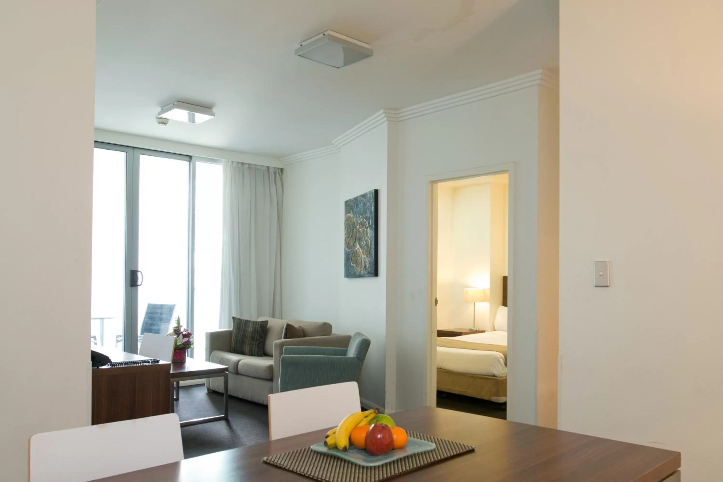 Bed in APX World Square