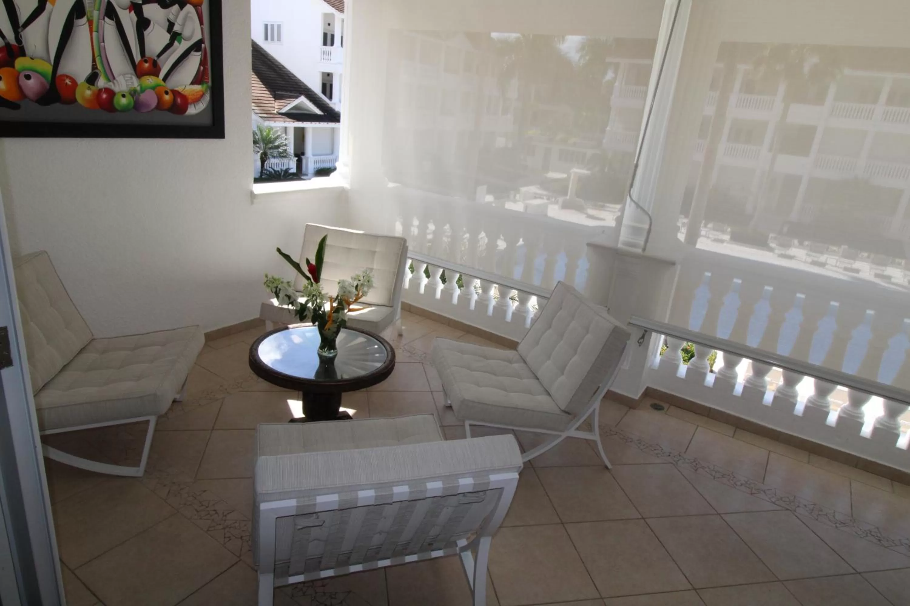 Balcony/Terrace in Albachiara Hotel - Las Terrenas
