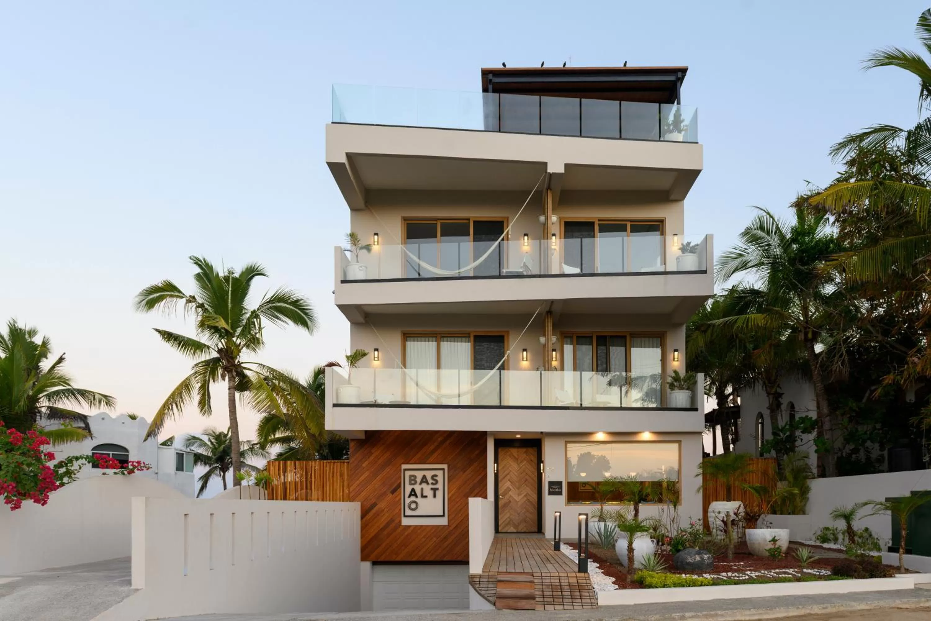 Property building in Hotel Basalto