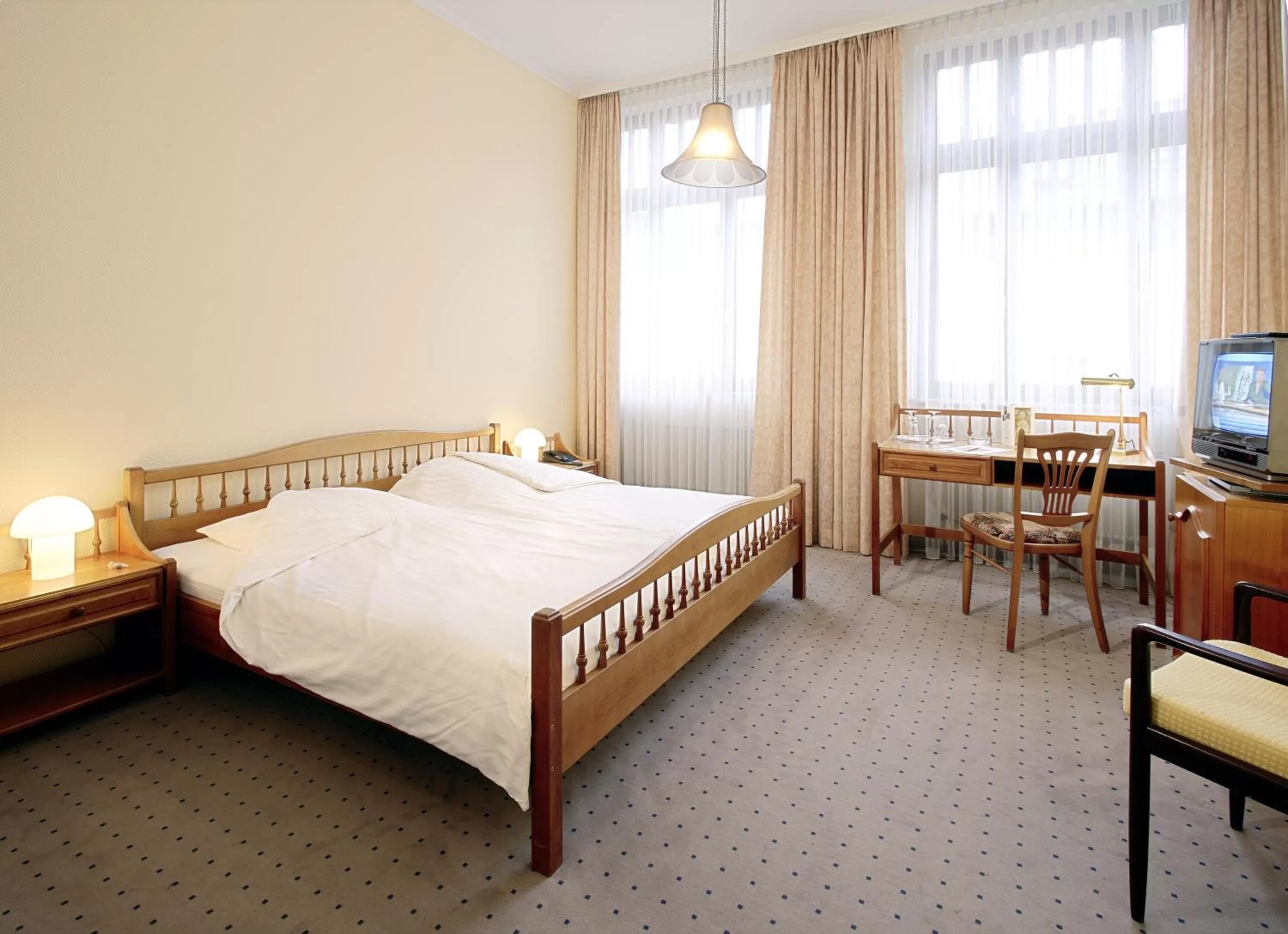 Decorative detail, Bed in Tryp by Wyndham Kassel City Centre