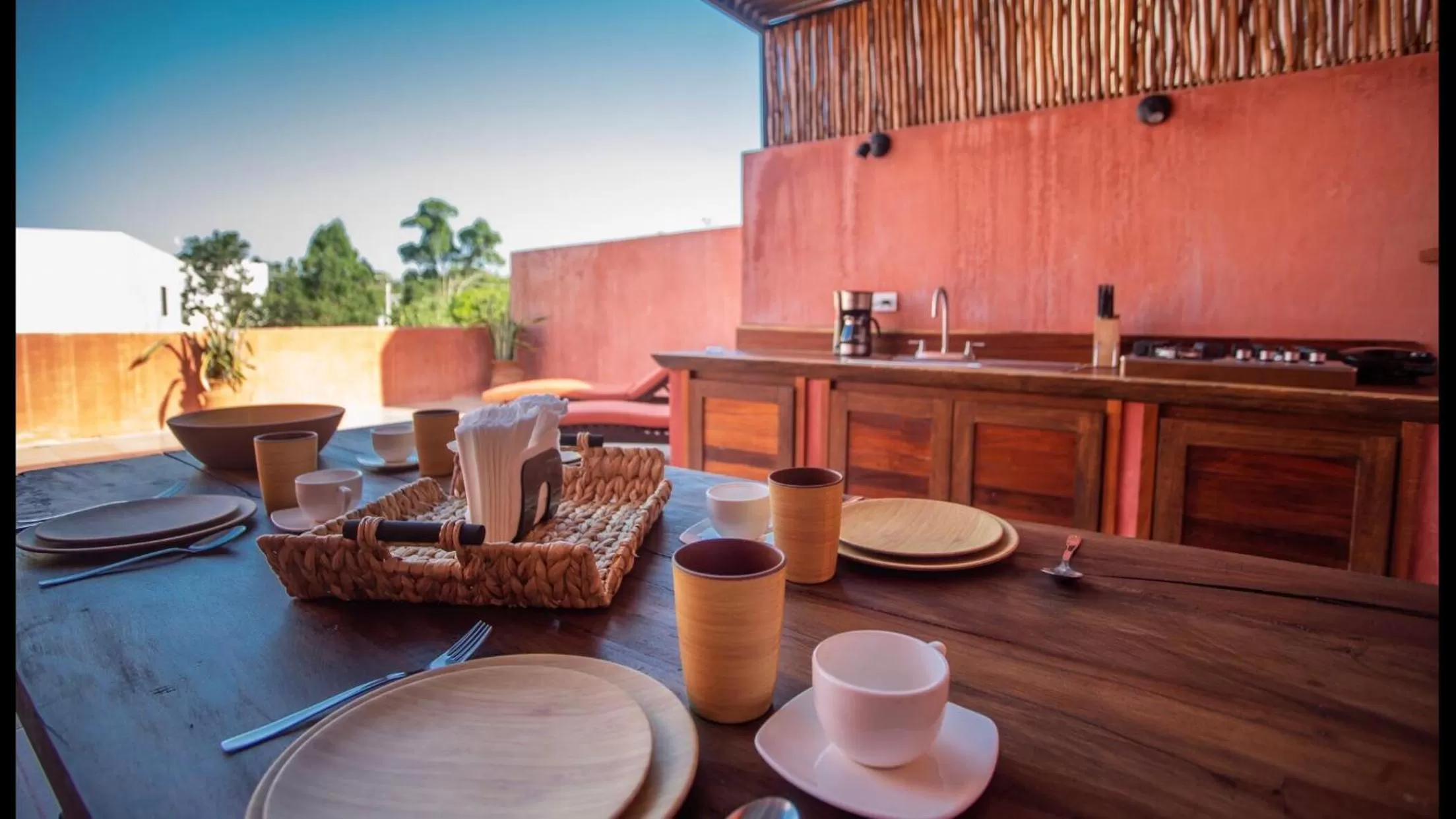 Balcony/Terrace in Panacea Condo Tulum