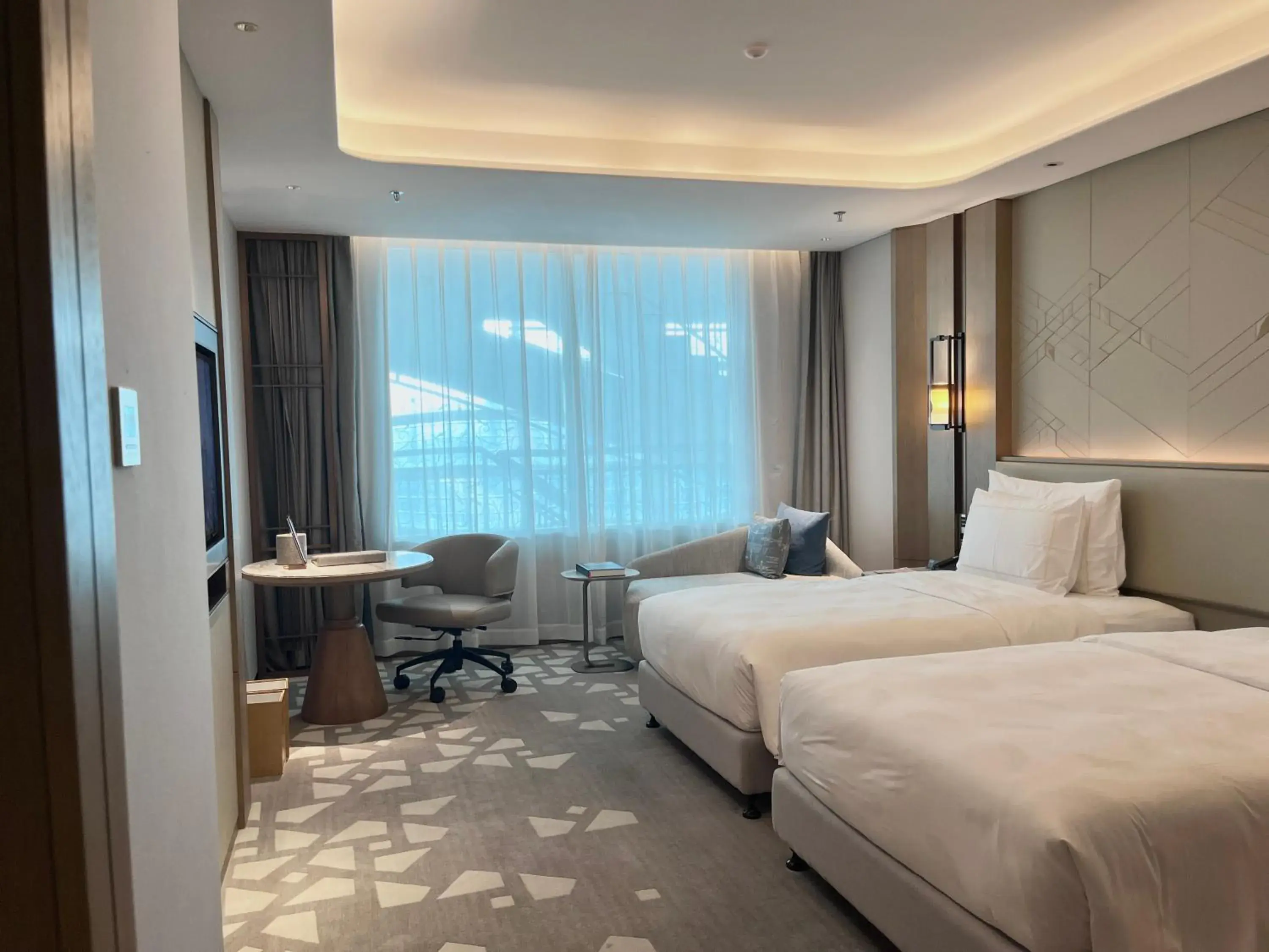 Superior Twin Room-Inner Window, No View in Shenzhenair International Hotel Superior Twin Room-Inner Window, No View in Shenzhenair International Hotel