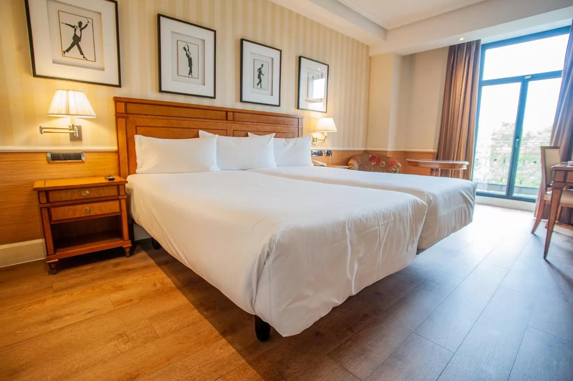 Standard Double or Twin Room with View - single occupancy in Valladolid Recoletos Standard Double or Twin Room with View - single occupancy in Valladolid Recoletos