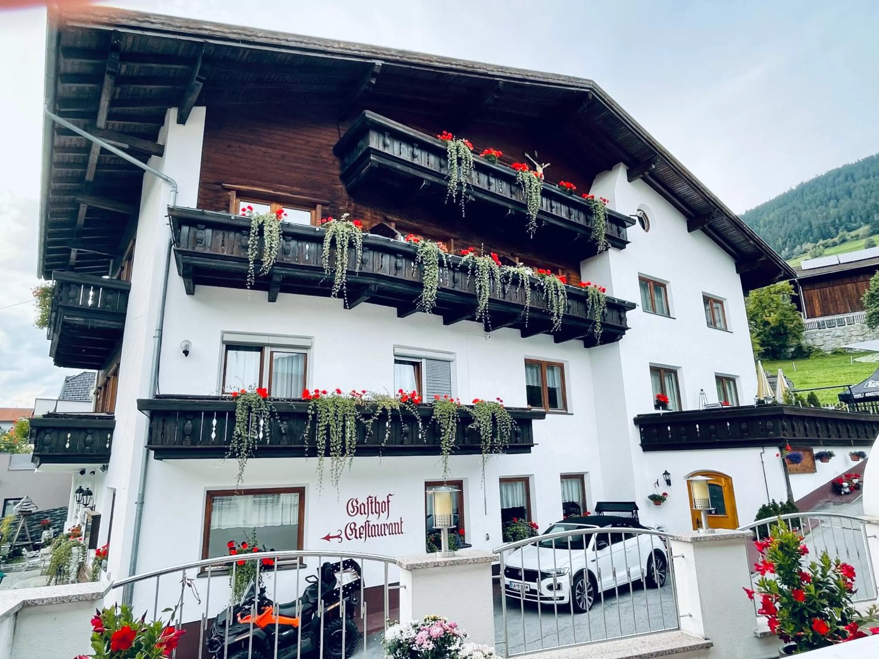 Property Building in Hotel Marienhof- Erstes Motorradhotel in Fliess!