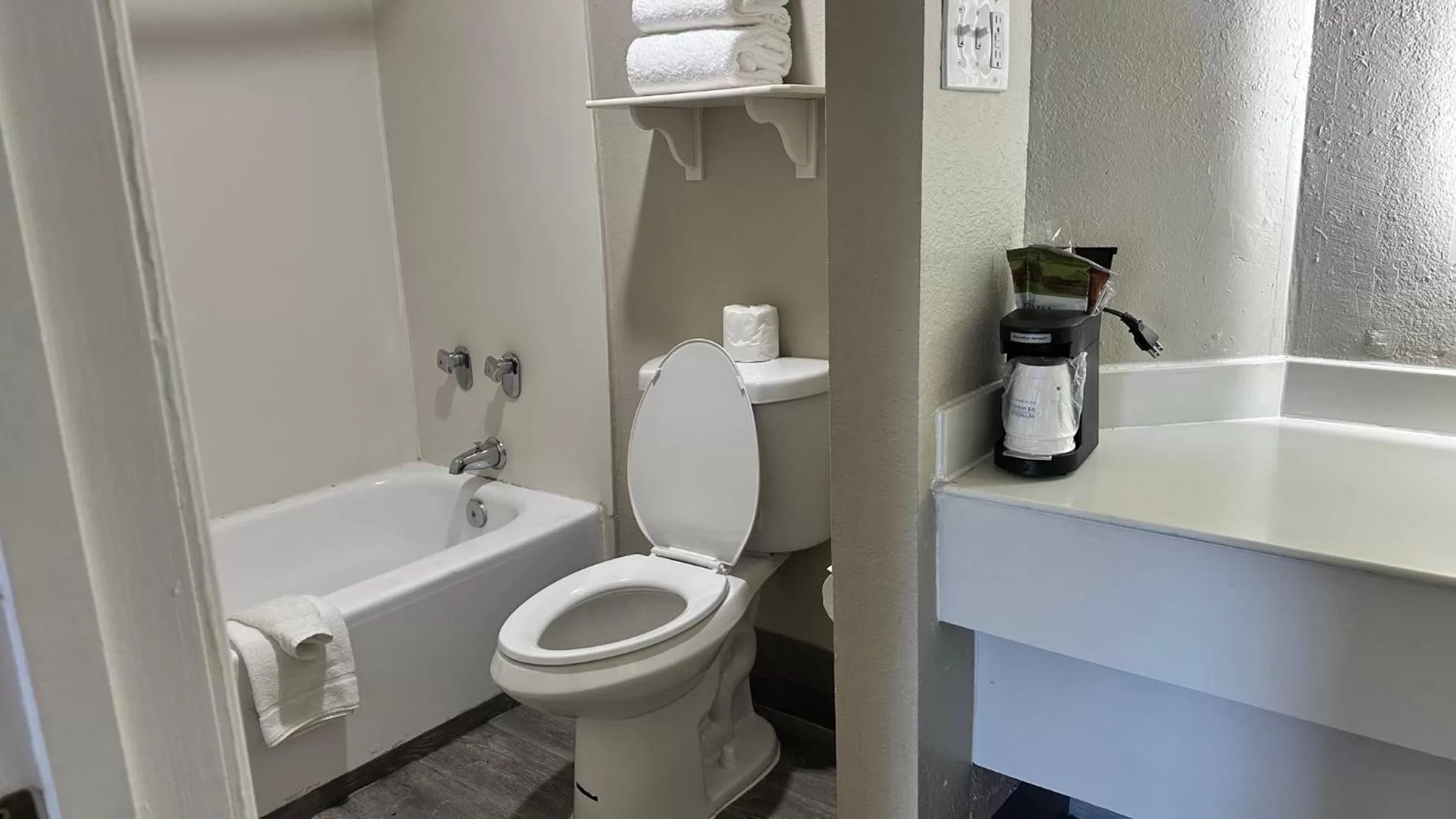 Bathroom in Days Inn by Wyndham San Diego Vista