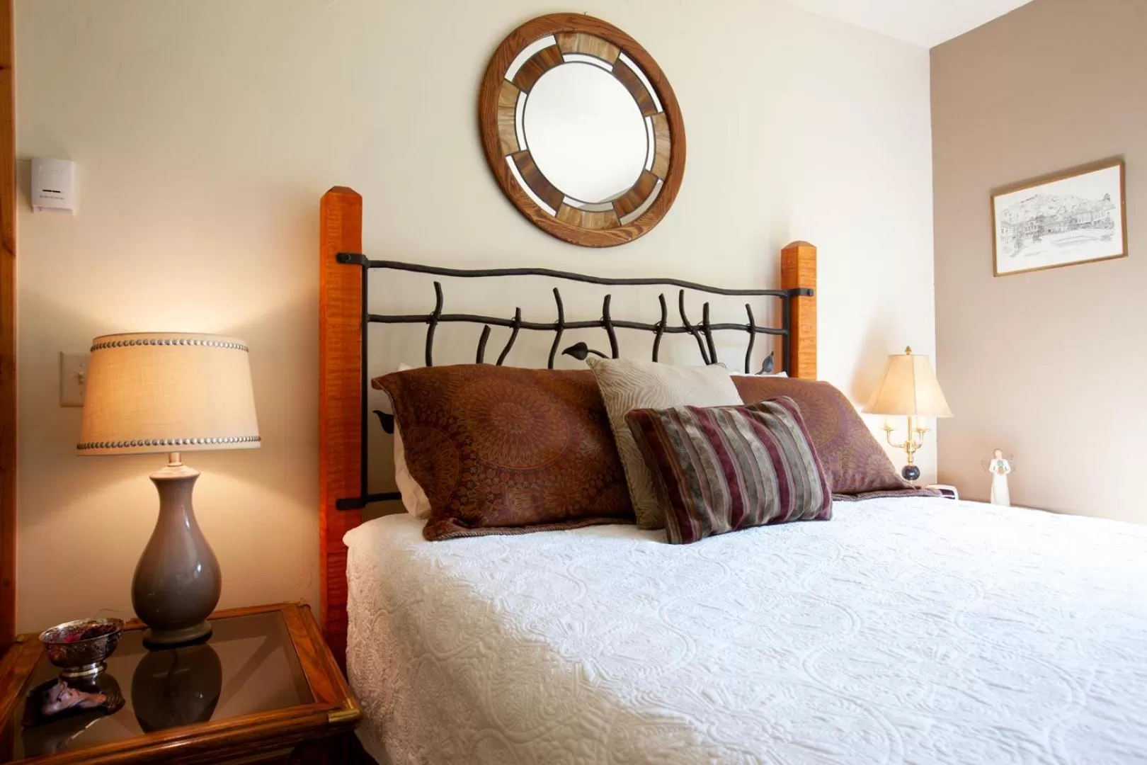 Bedroom, Bed in Chalet Val d'Isere