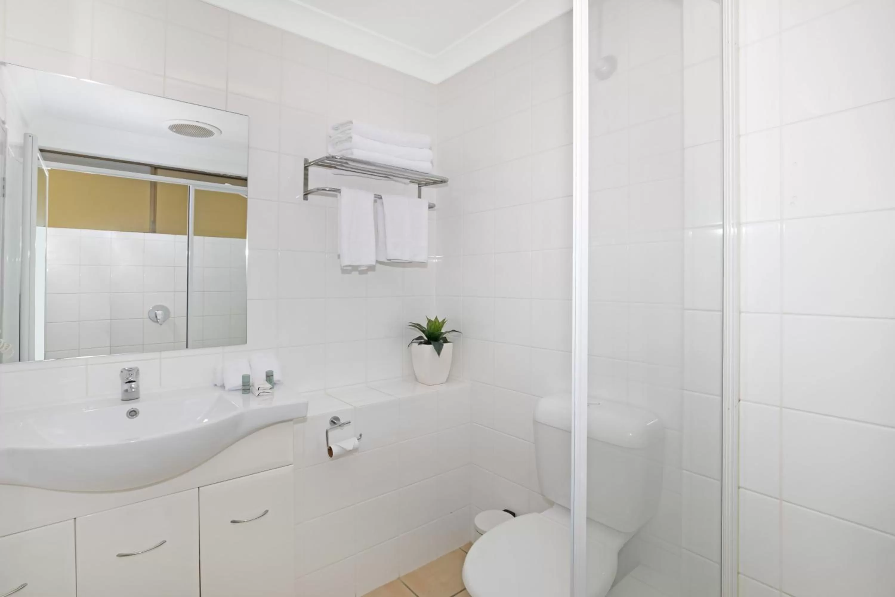 Bathroom in Best Western Airport 85 Motel