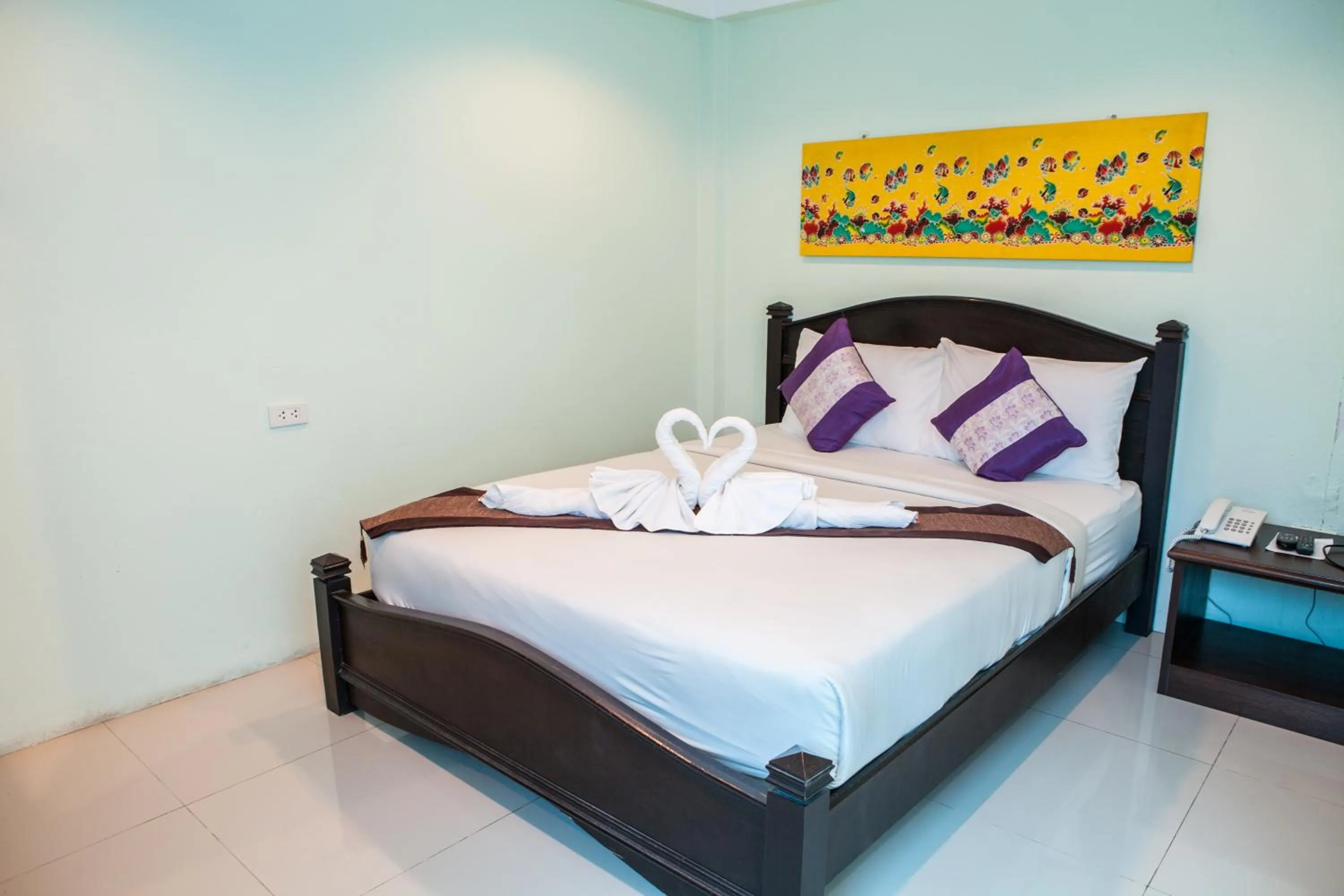 TV and multimedia, Bed in Fahsai Bay Villa