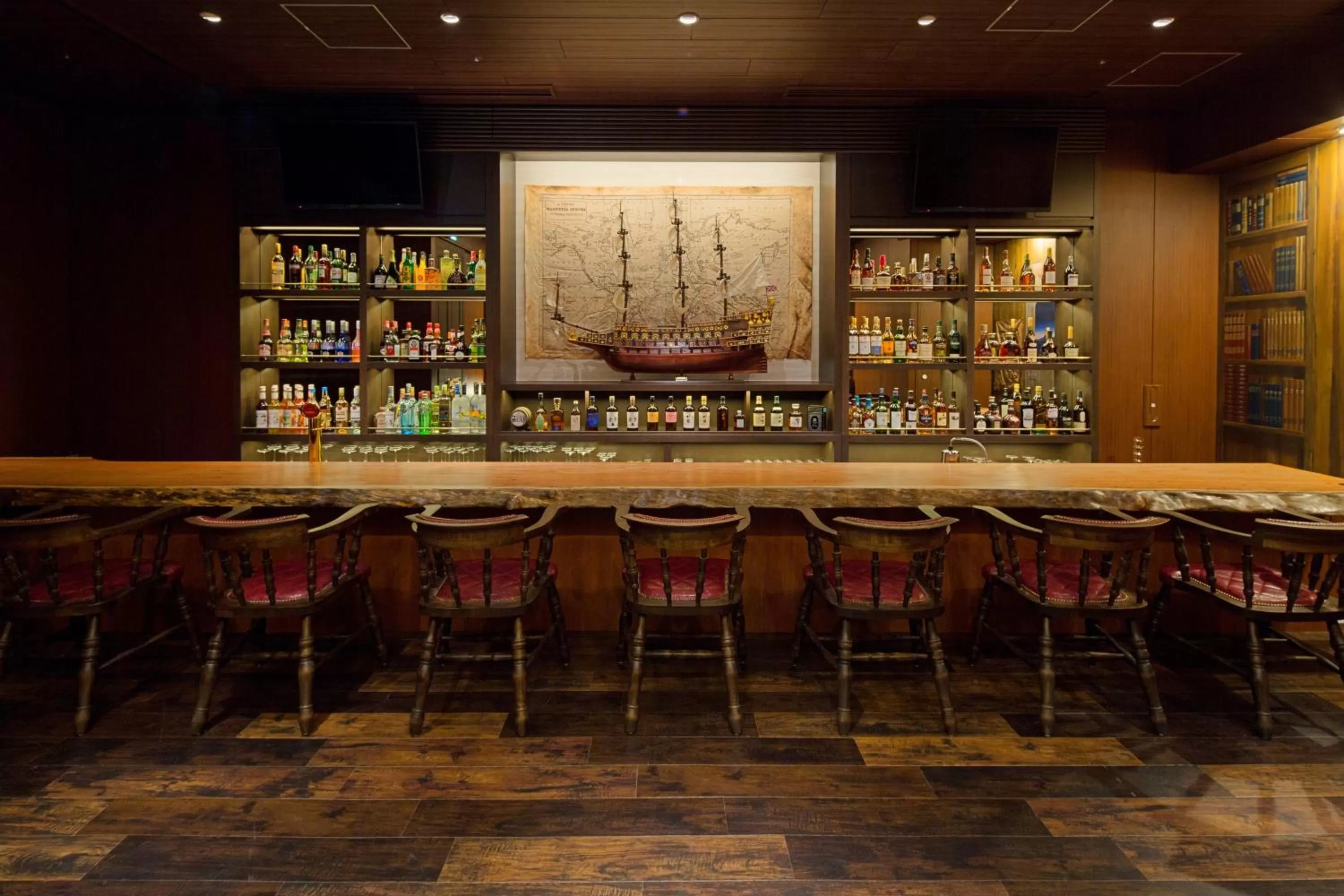 Lounge or bar in La'gent Stay Sapporo Odori Hokkaido