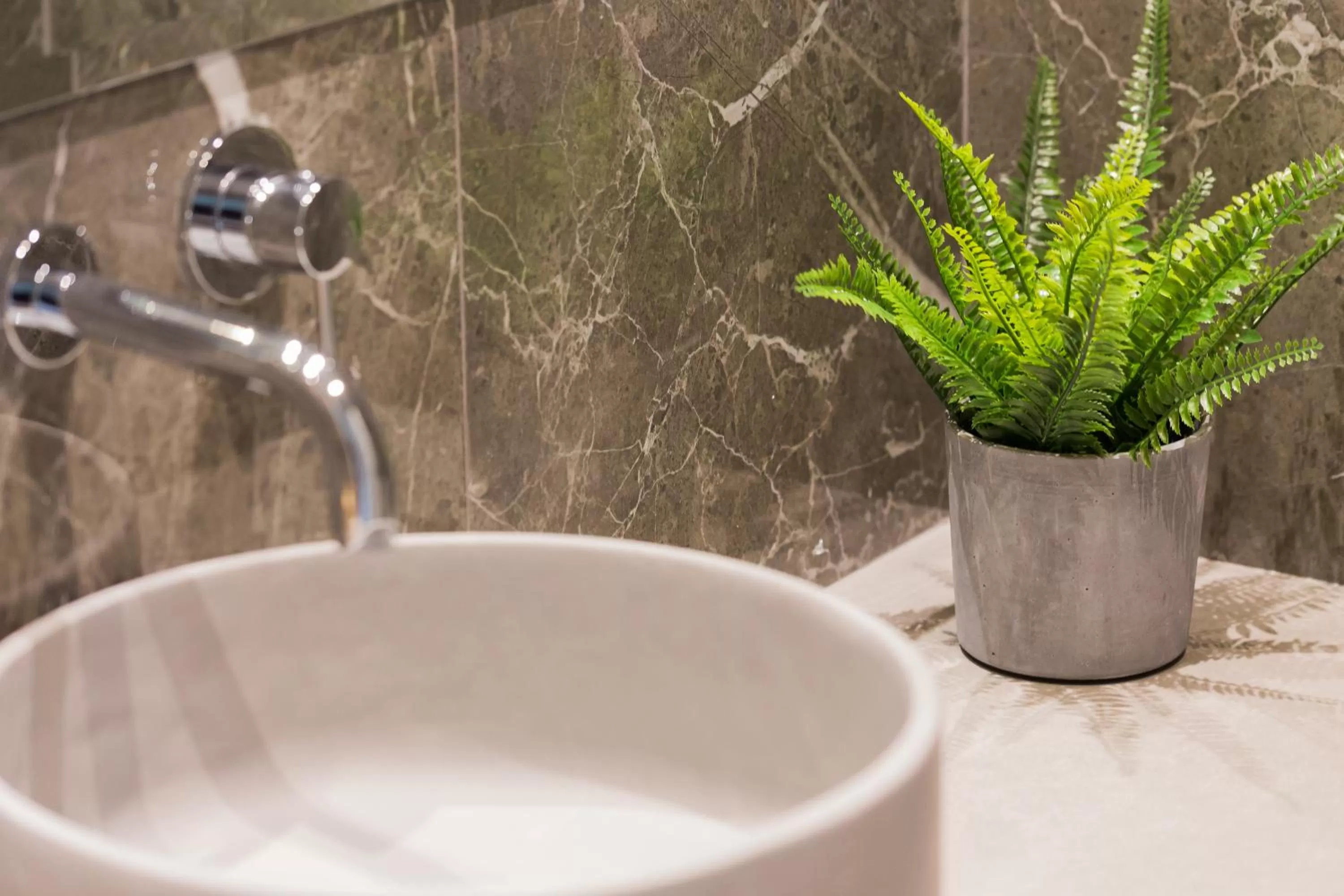 Bathroom in Athenian Central Apartments