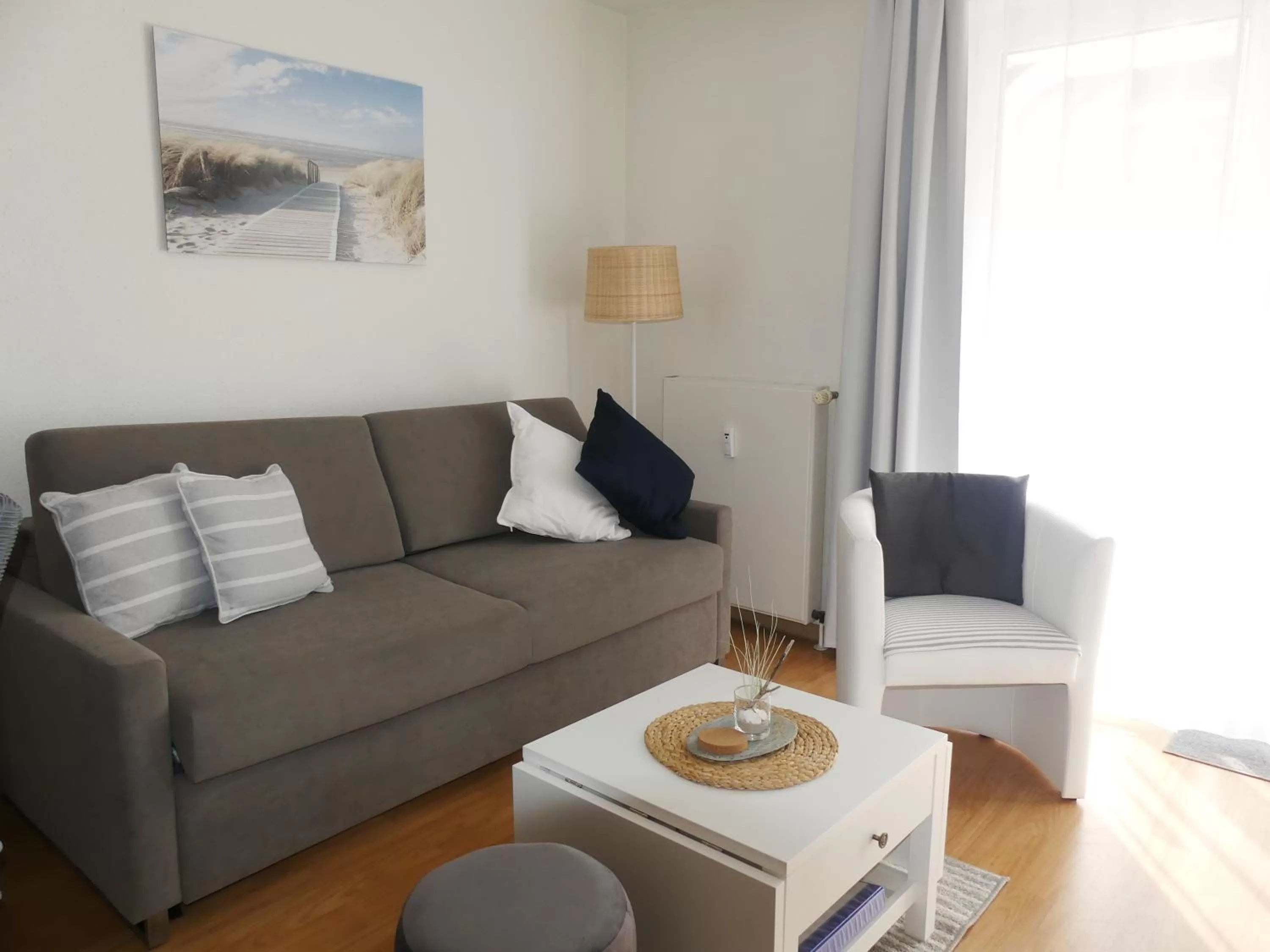 Living room, Seating Area in Apartmenthaus Binzer Sterne