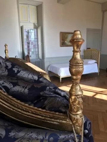 Bed in Château de Varennes