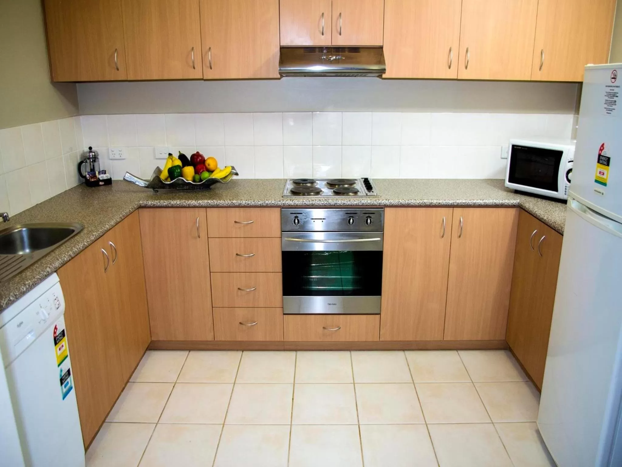 Kitchen or kitchenette in Mont Clare Boutique Apartments